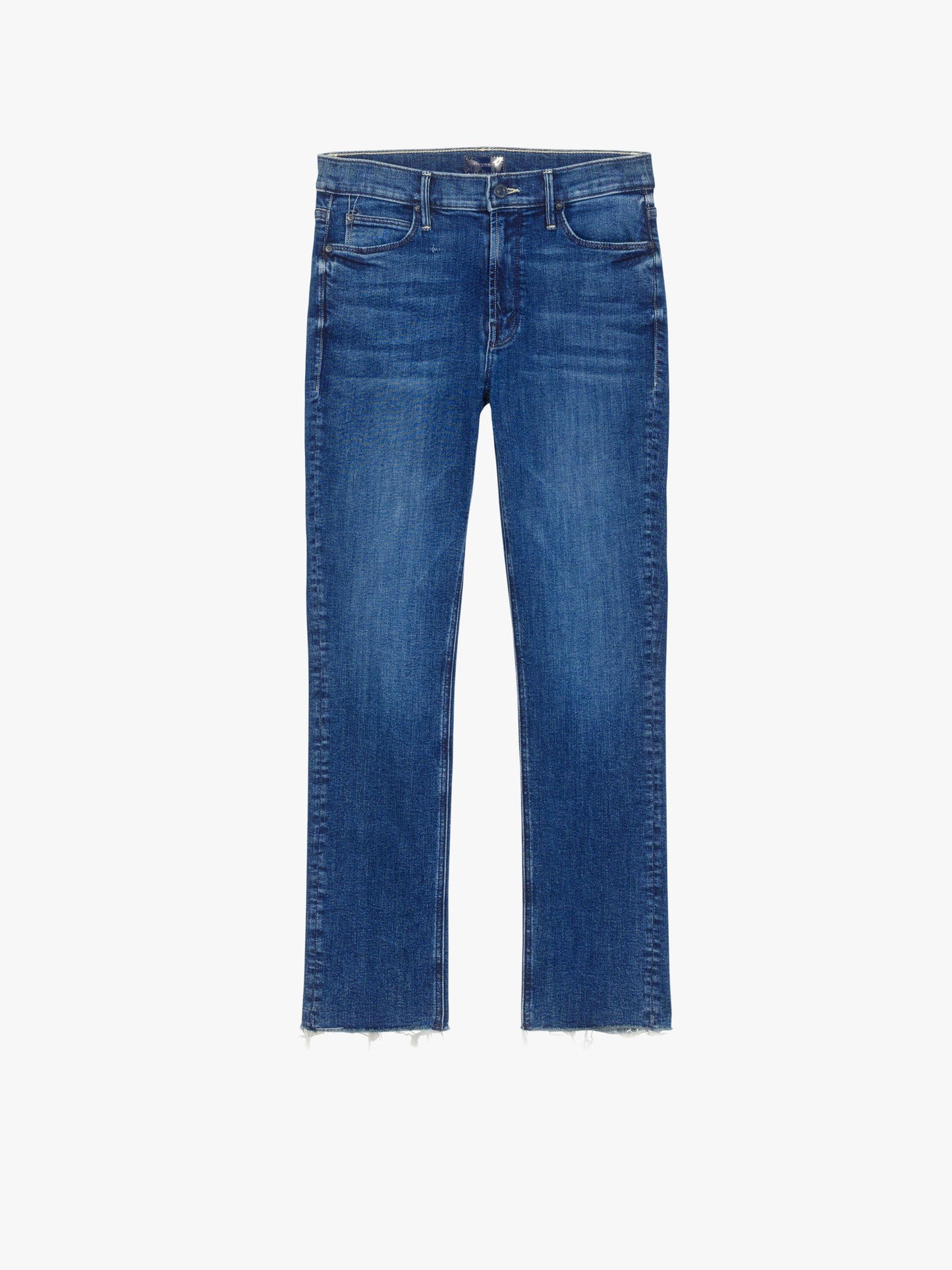 Mother Denim Women The Mid Rise Dazzler Ankle Fray