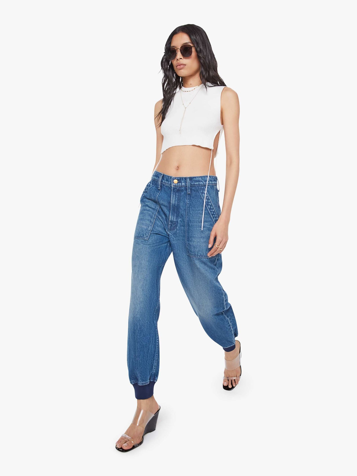 Mother Denim Women SNACKS! The Peeler Jogger Ankle
