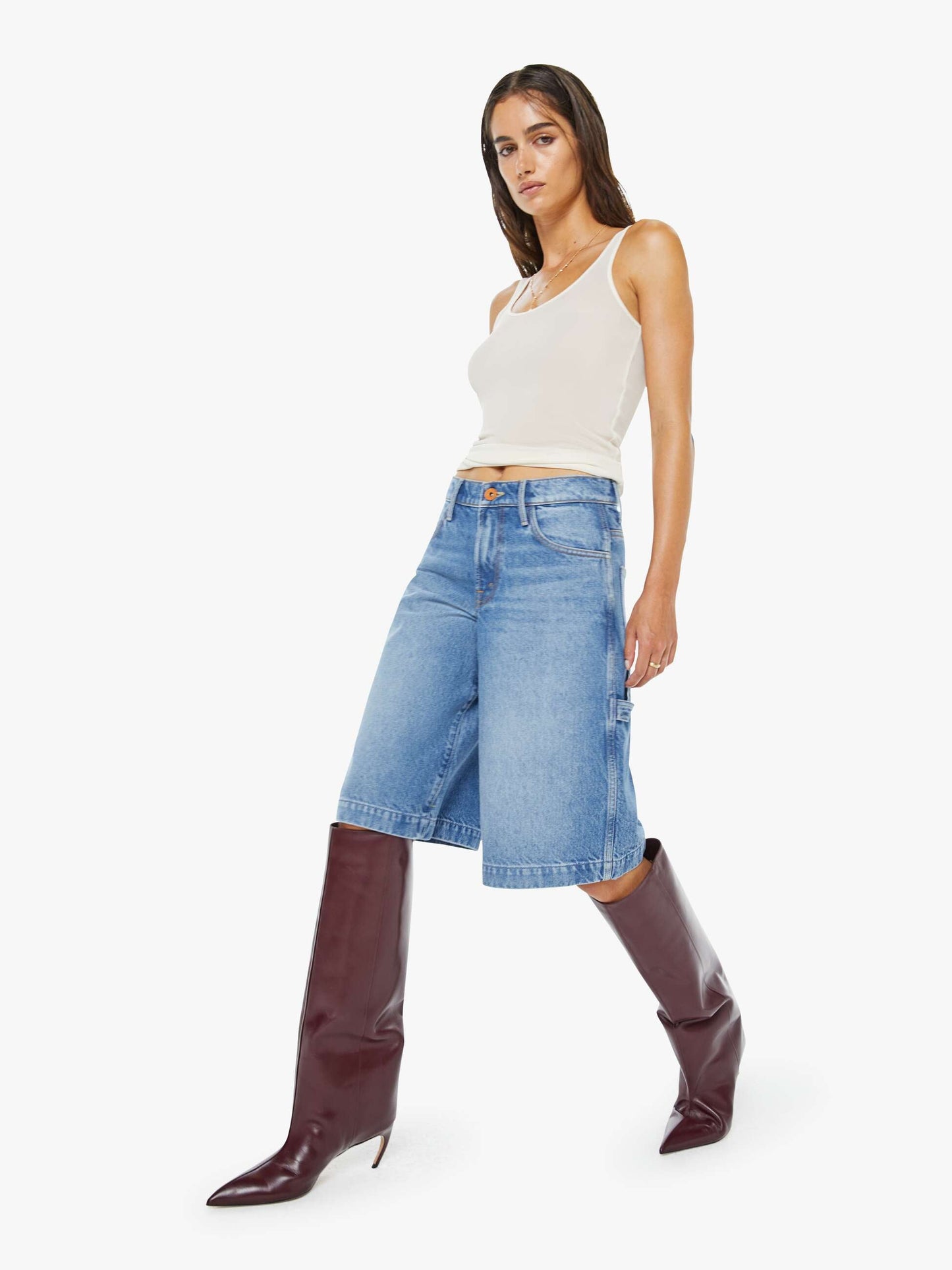 Mother Denim Women SNACKS! The Rigatoni Carpenter