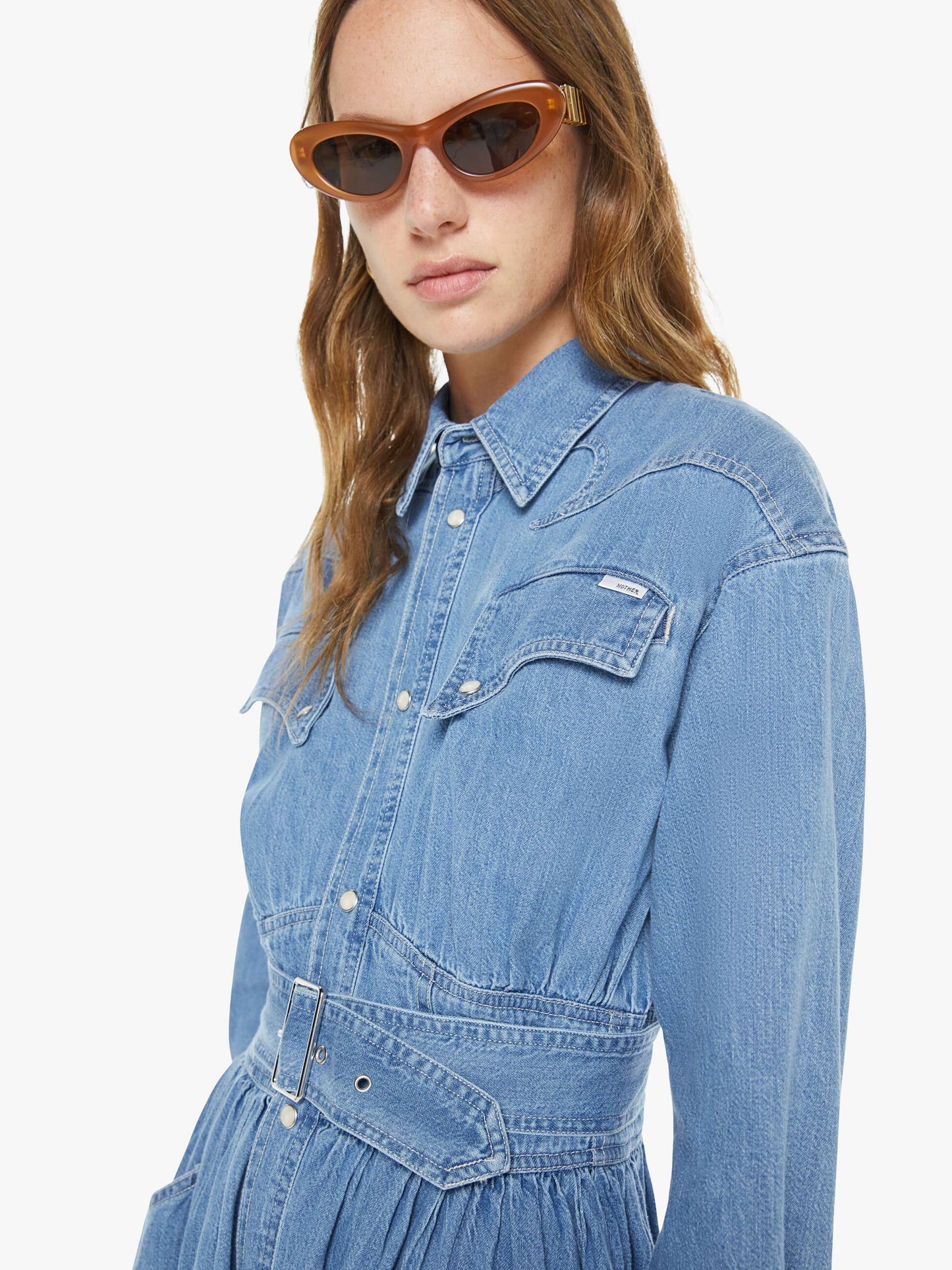 Mother Denim Women The Gallop Dress