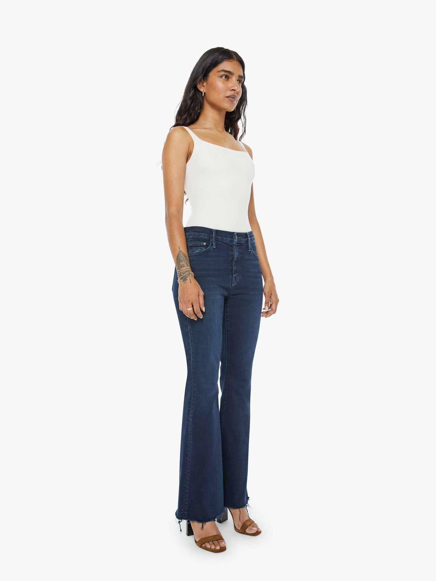 Mother Denim Women PETITES The Lil Weekender Fray
