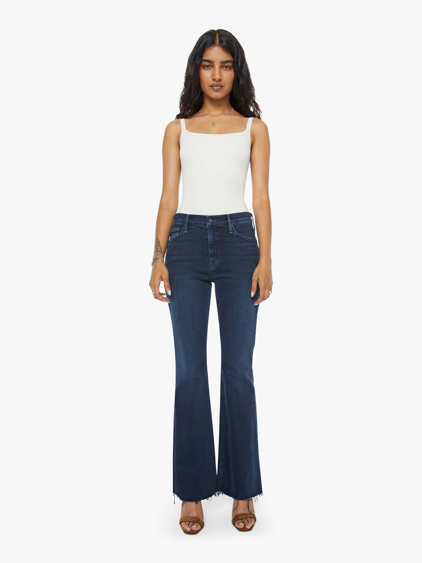 Mother Denim Women PETITES The Lil Weekender Fray