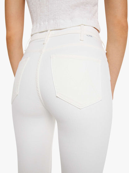Mother Denim Women The Hustler Ankle Fray