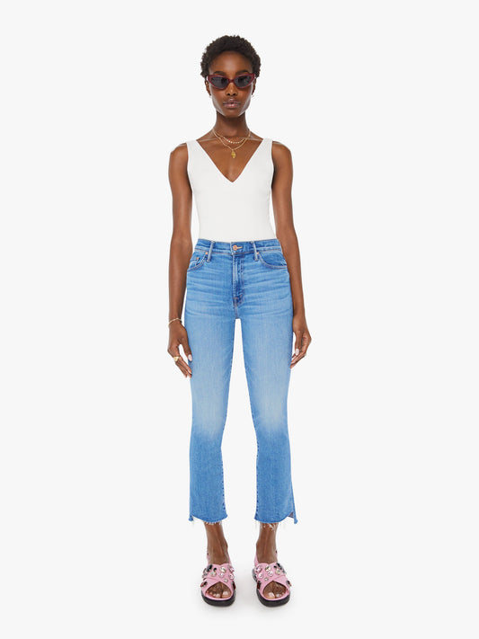Mother Denim Women The Insider Crop Step Fray