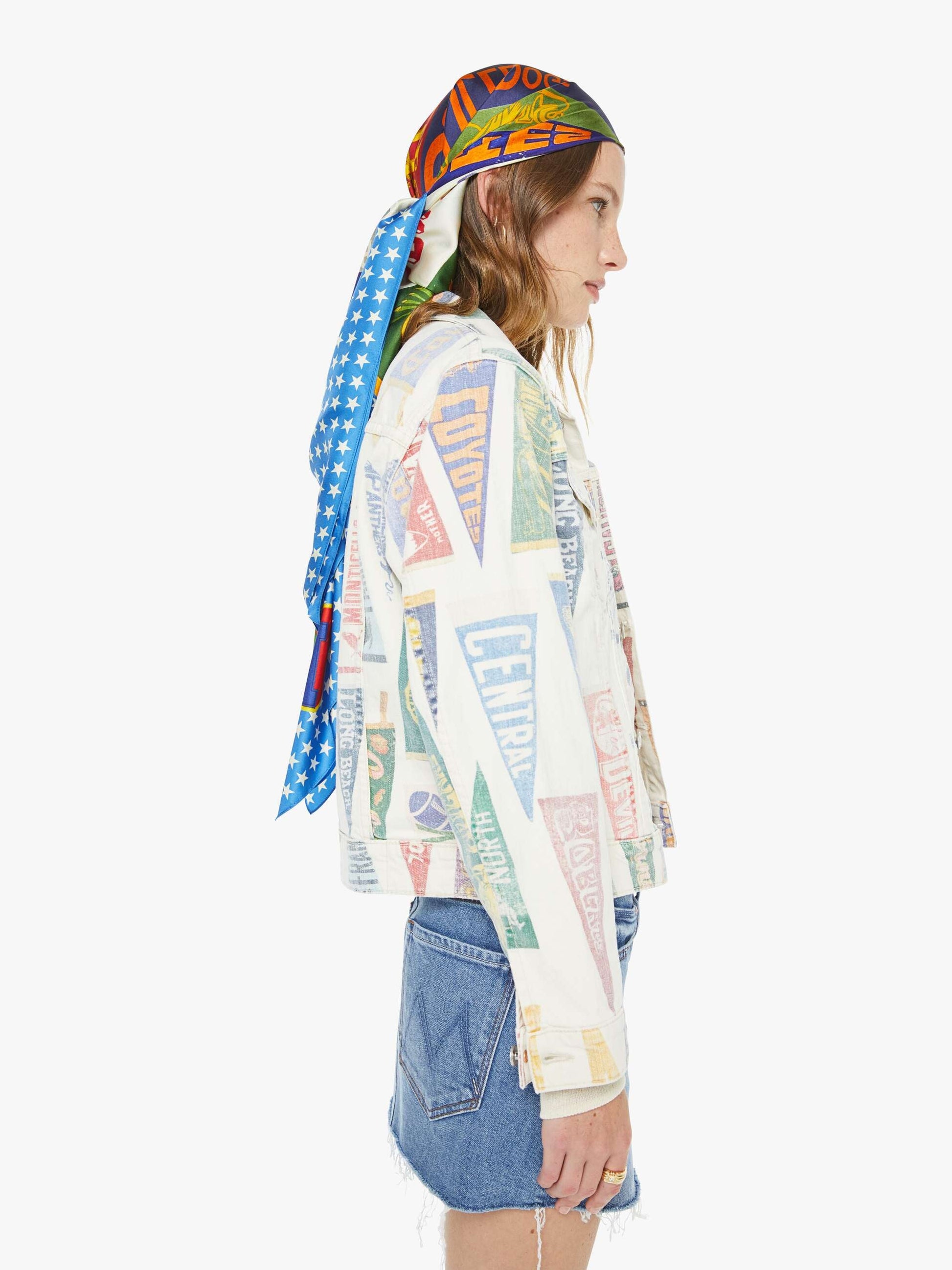 Mother Denim Women The Ditcher Mini Fray