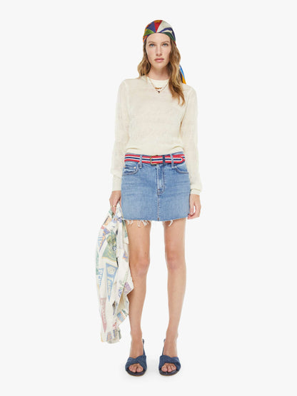 Mother Denim Women The Ditcher Mini Fray