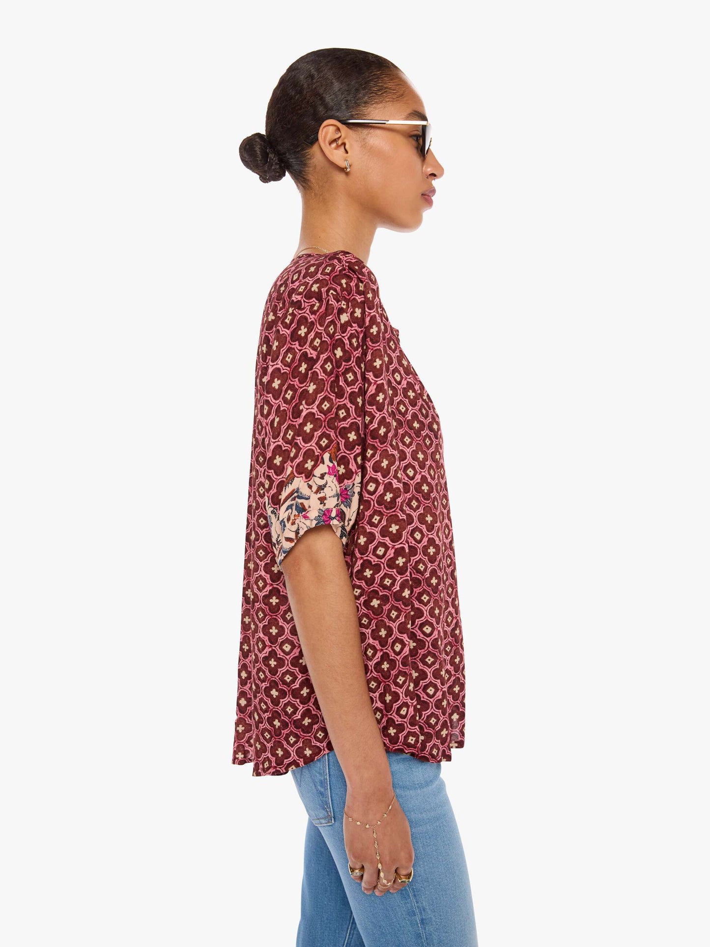 Mother Denim Brands Natalie Martin Violet Top