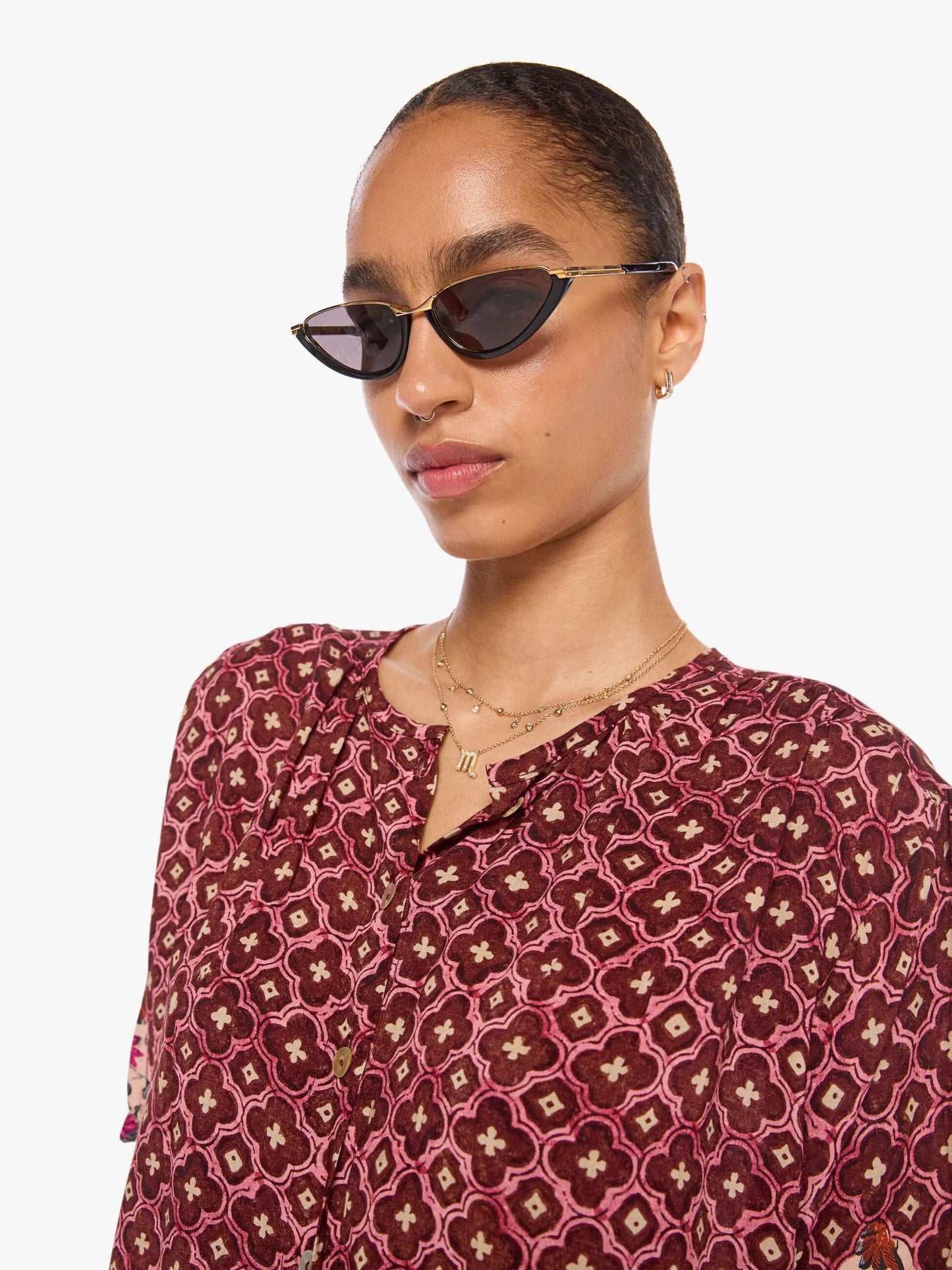 Mother Denim Brands Natalie Martin Violet Top