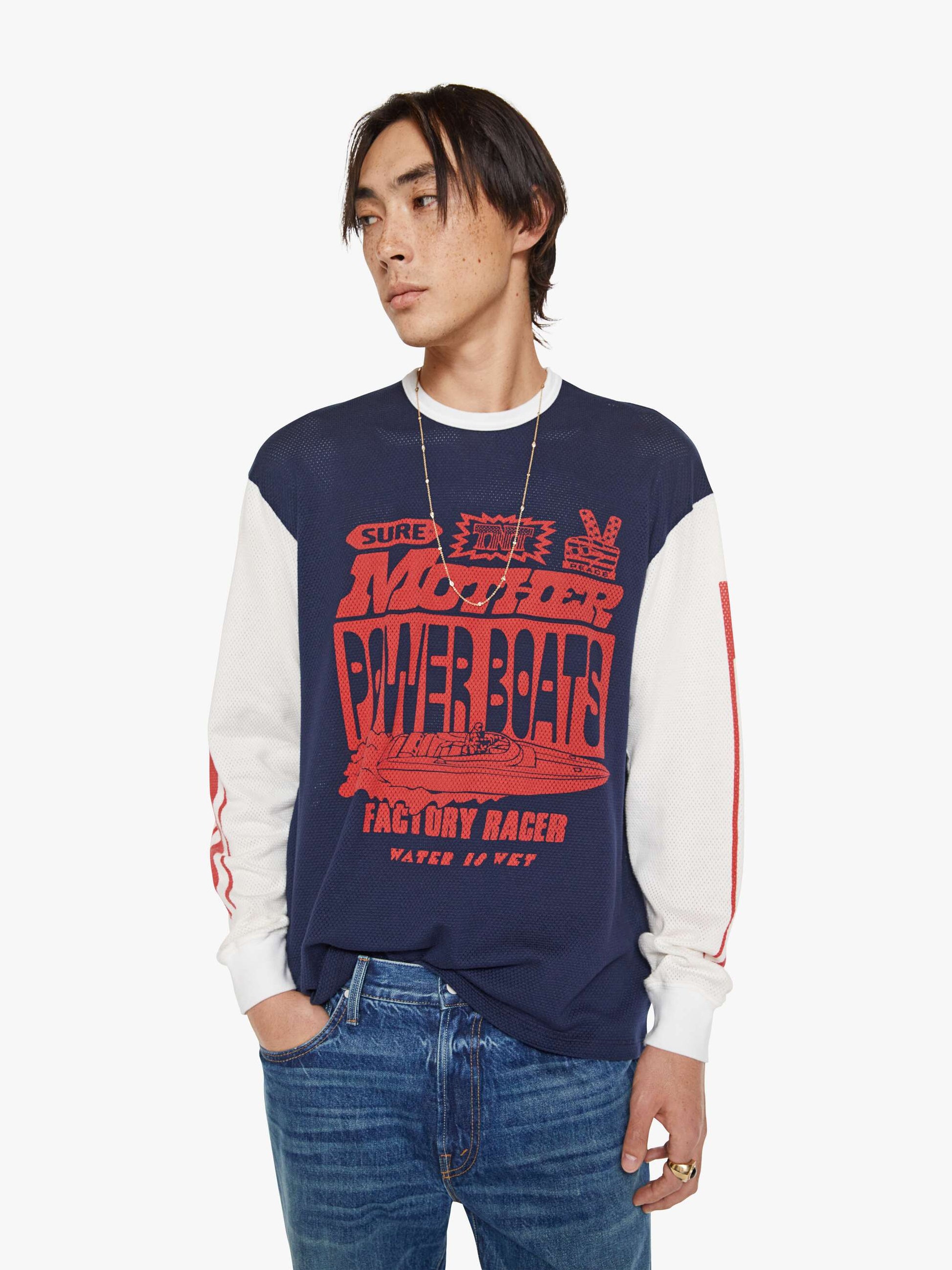 Mother Denim Women The Long Sleeve Lowdown