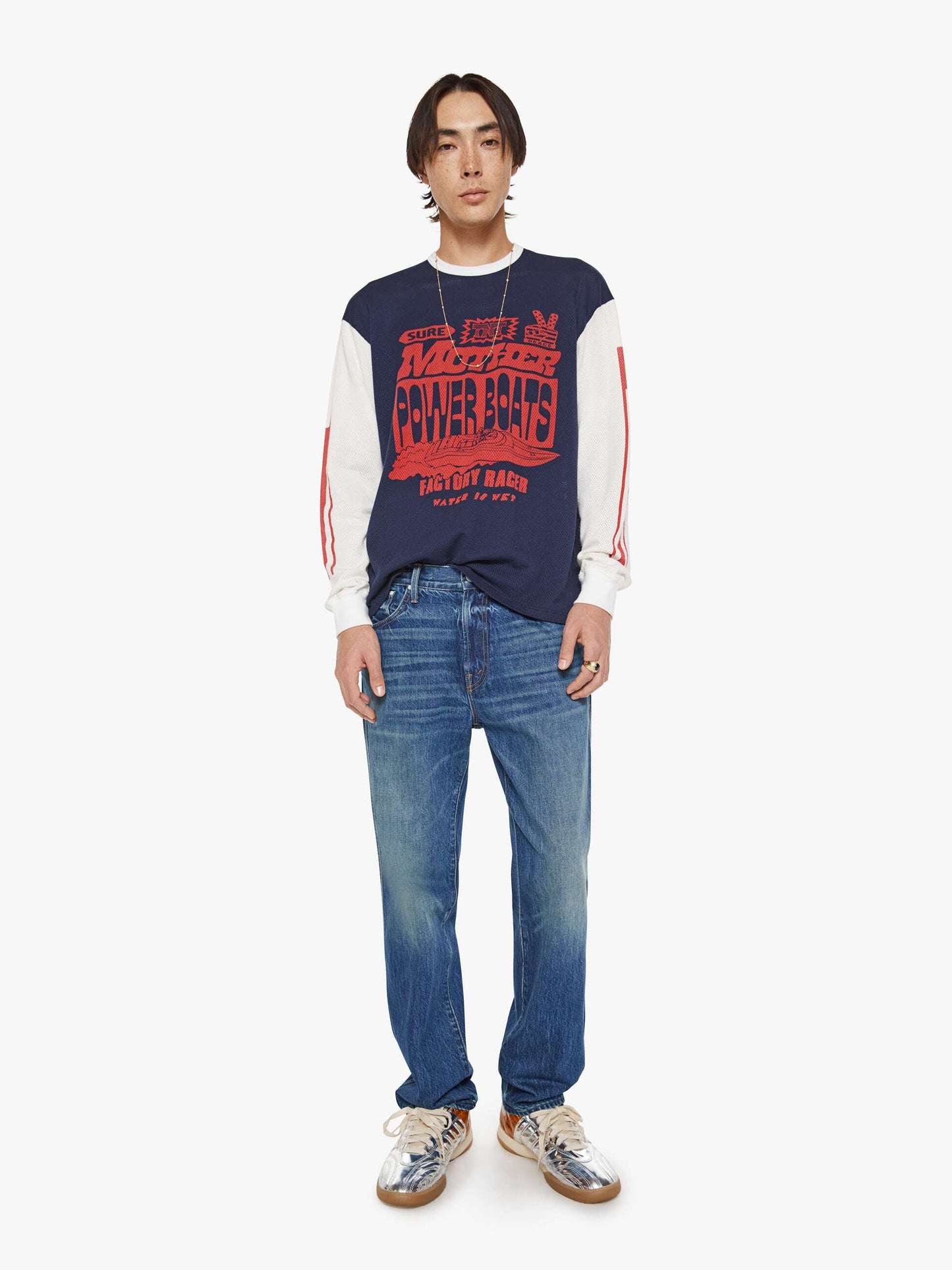 Mother Denim Women The Long Sleeve Lowdown