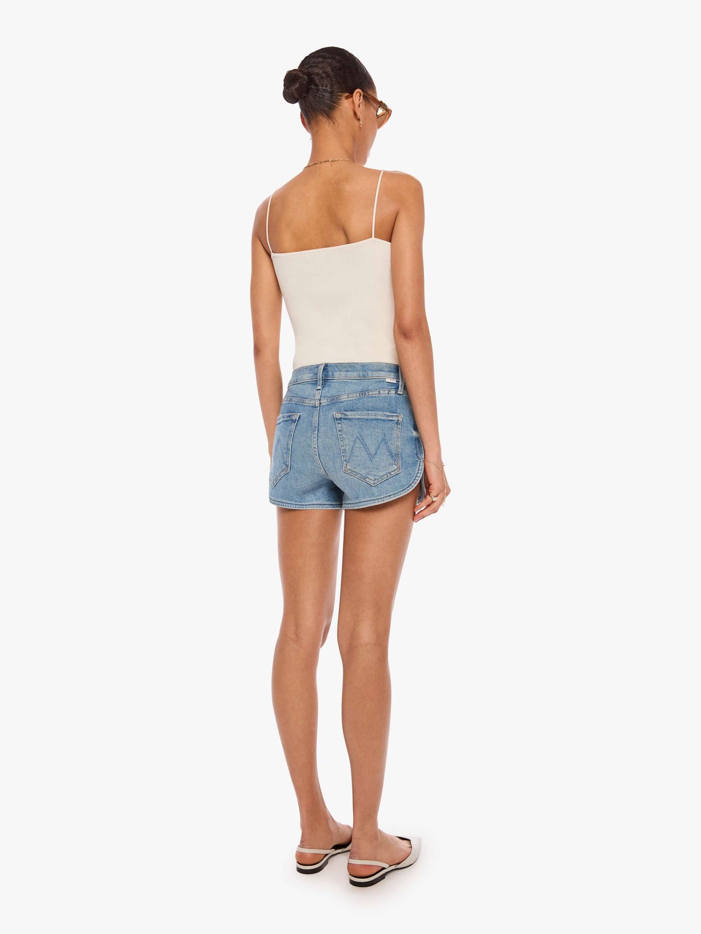 Mother Denim Women The Tomcat Matinee Short