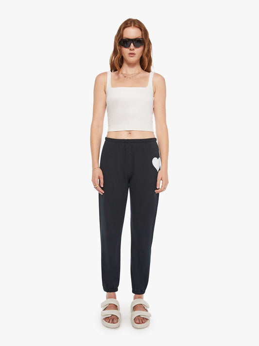 Mother Denim Women SPRWMN Heart Sweatpant