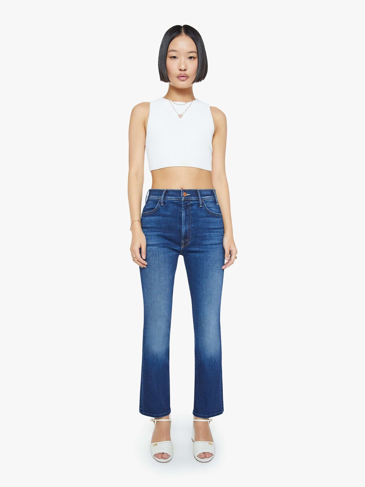 Mother Denim Women PETITES The Lil Hustler Ankle