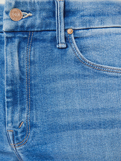Mother Denim Women PETITES The Lil Roller Fray
