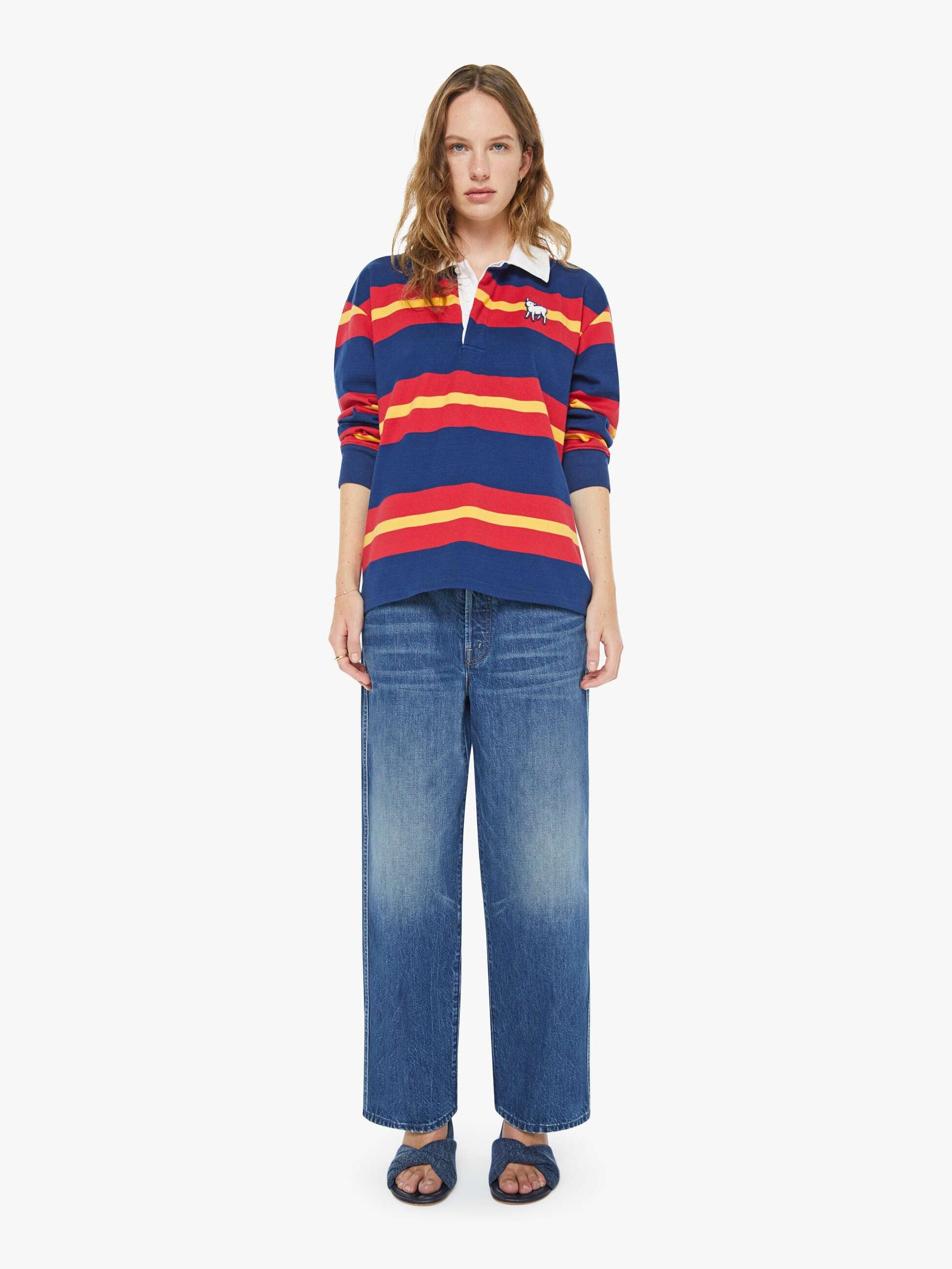 Mother Denim Women PETITES The Lil Rerun Zip Sneak