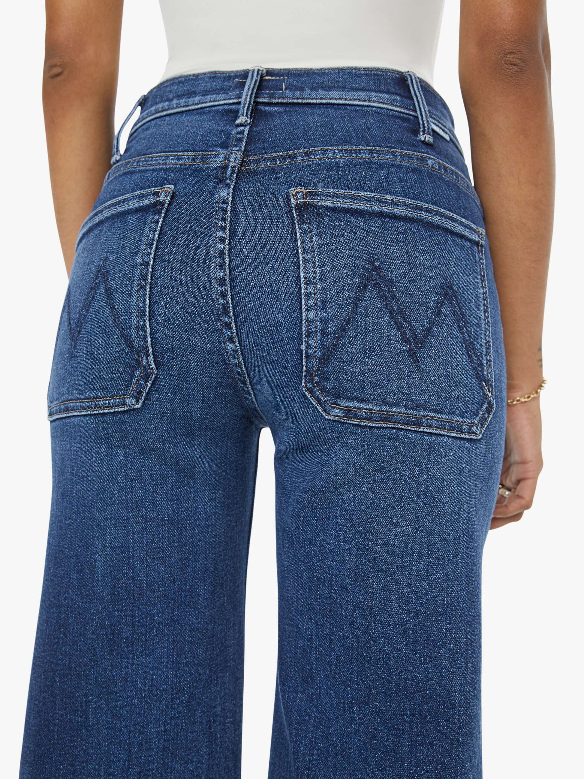 Mother Denim Women PETITES The Lil Hustler Roller Patch Pocket Skimp