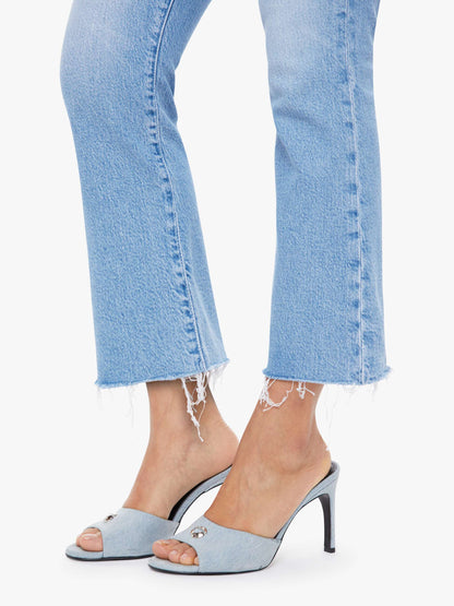 Mother Denim Women PETITES The Lil Hustler Ankle Fray