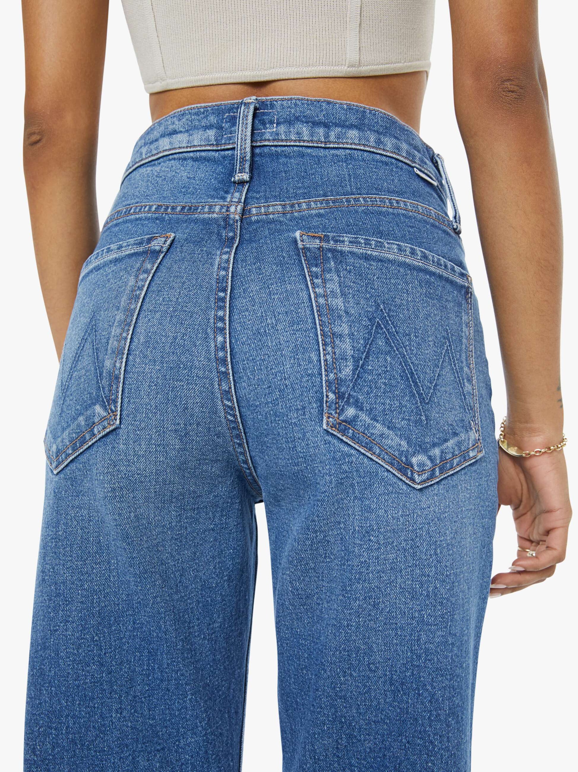 Mother Denim Women PETITES The Lil High Waisted Bookie Sneak