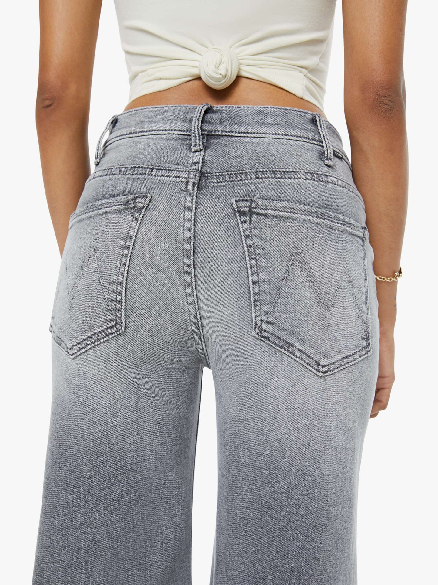 Mother Denim Women PETITES The Lil Hustler Roller Skimp