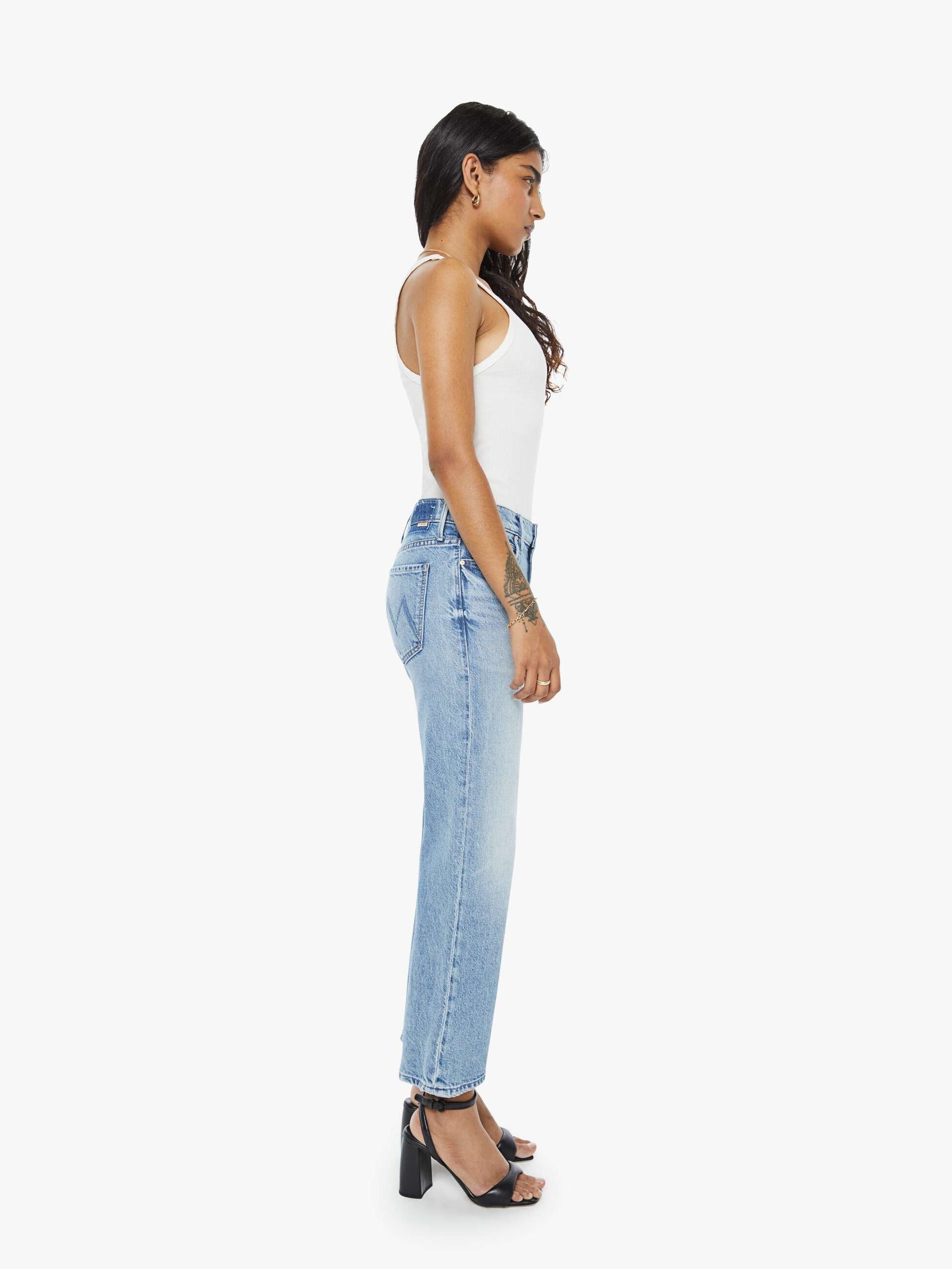 Mother Denim Women PETITES The Lil Kick It Ankle