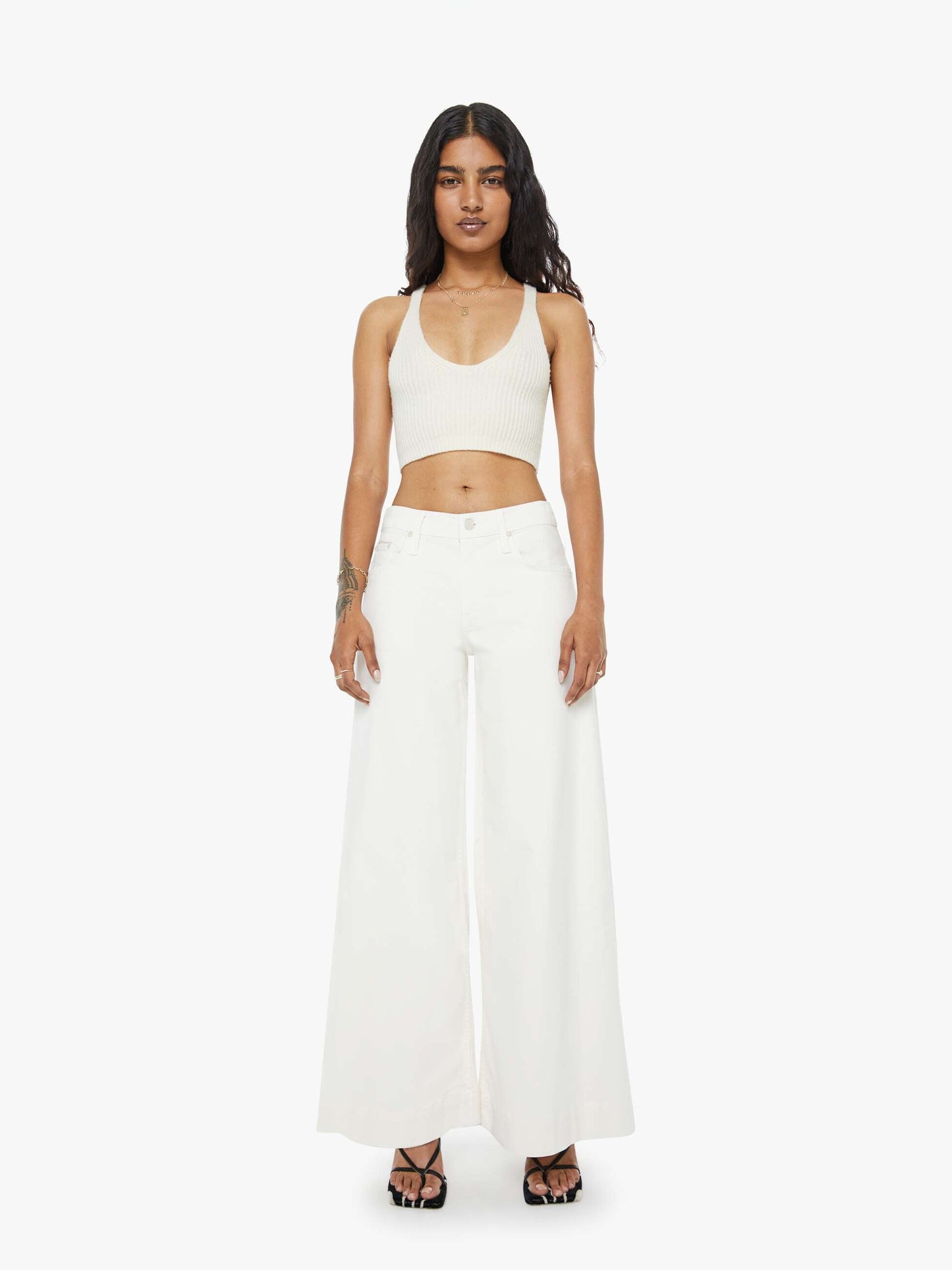 Mother Denim Women PETITES The Lil Mid Rise Headliner Sneak