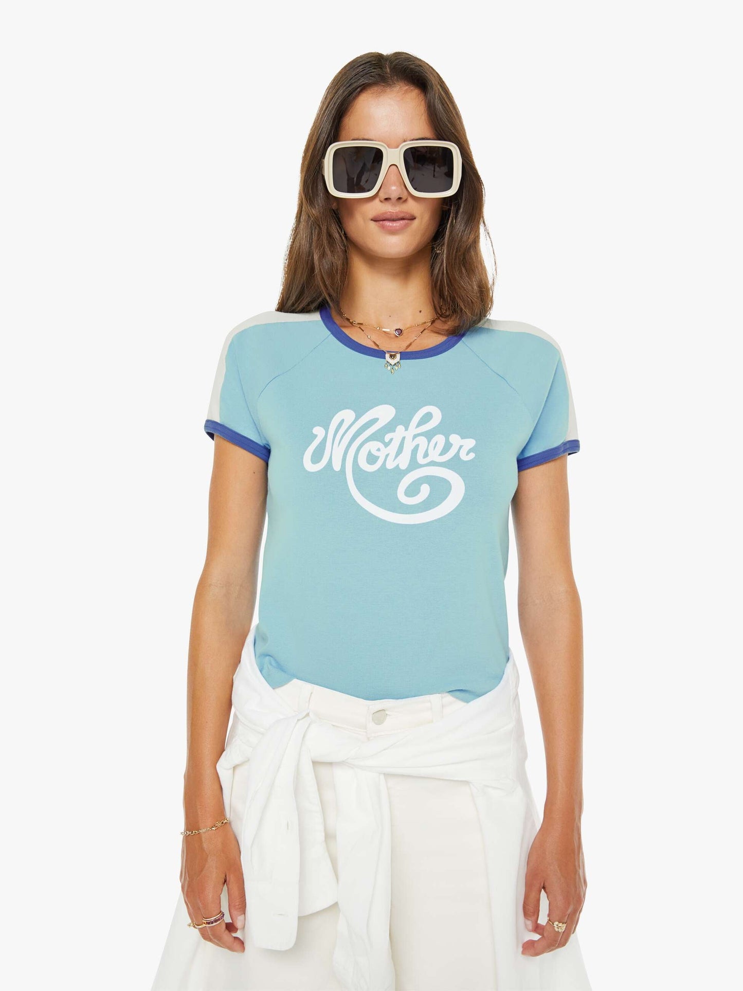 Mother Denim Women PETITES The Lil Mid Rise Headliner Sneak