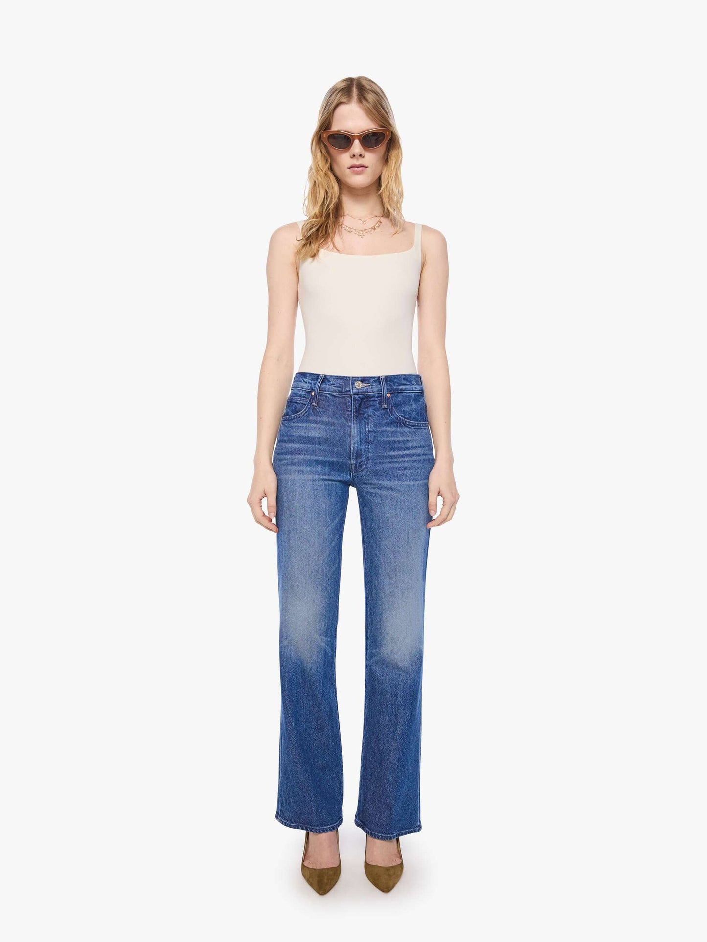 Mother Denim Women PETITES The Lil Kick It