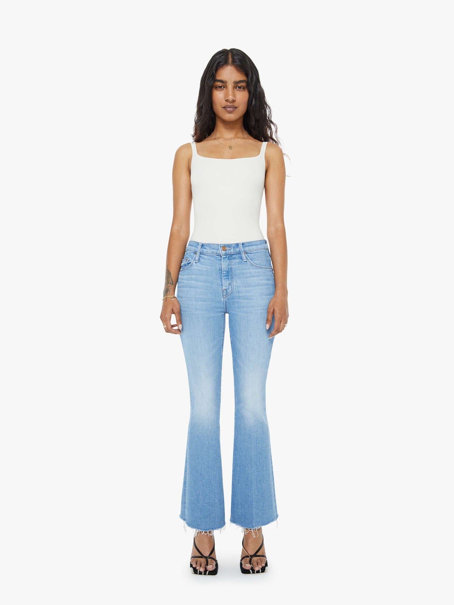 Mother Denim Women PETITES The Lil Weekender Fray