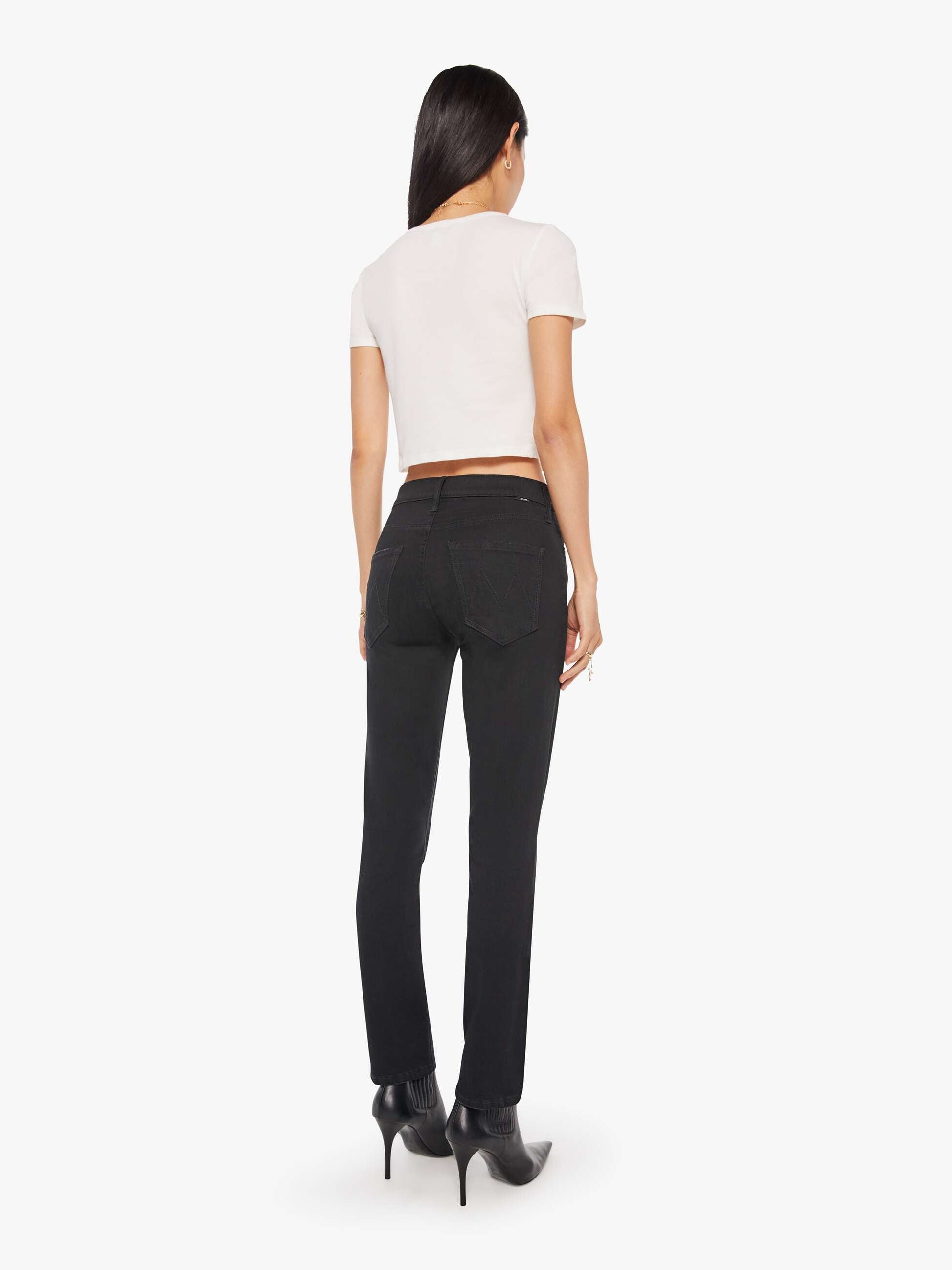 Mother Denim Women The Mid Rise Dazzler Ankle