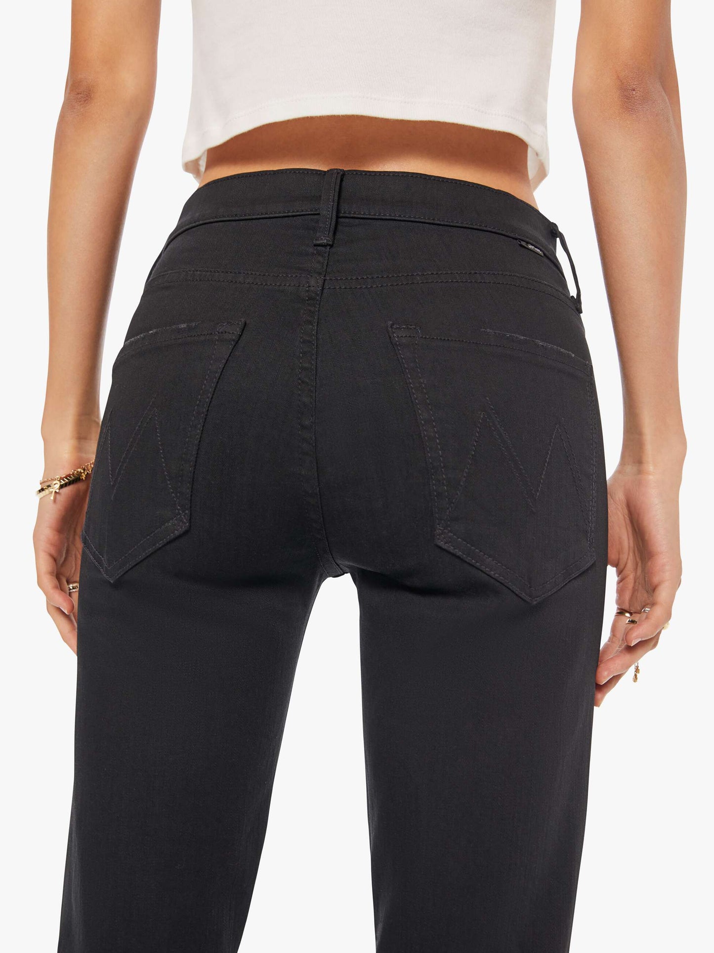 Mother Denim Women The Mid Rise Dazzler Ankle