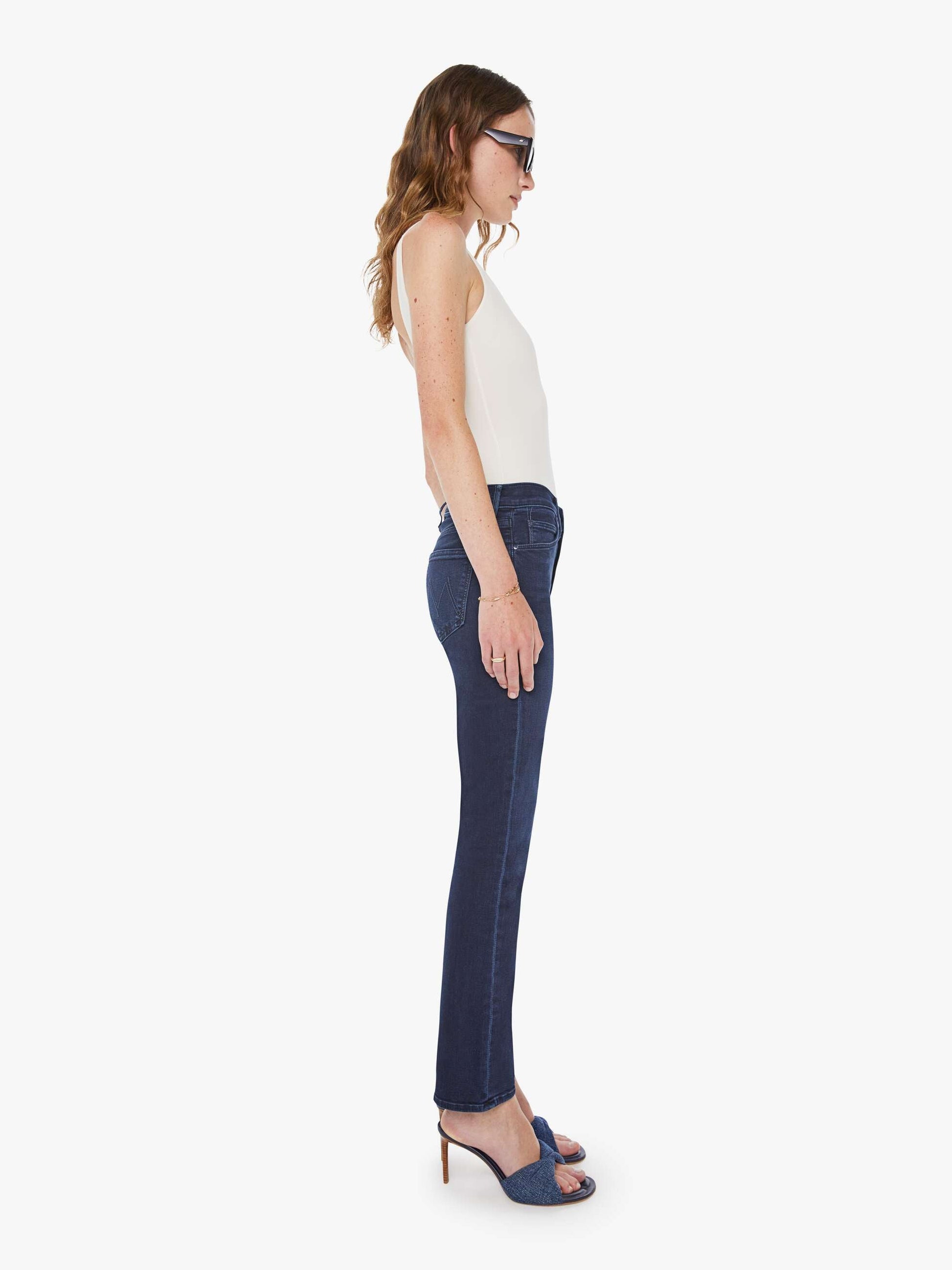 Mother Denim Women The Mid Rise Dazzler Ankle