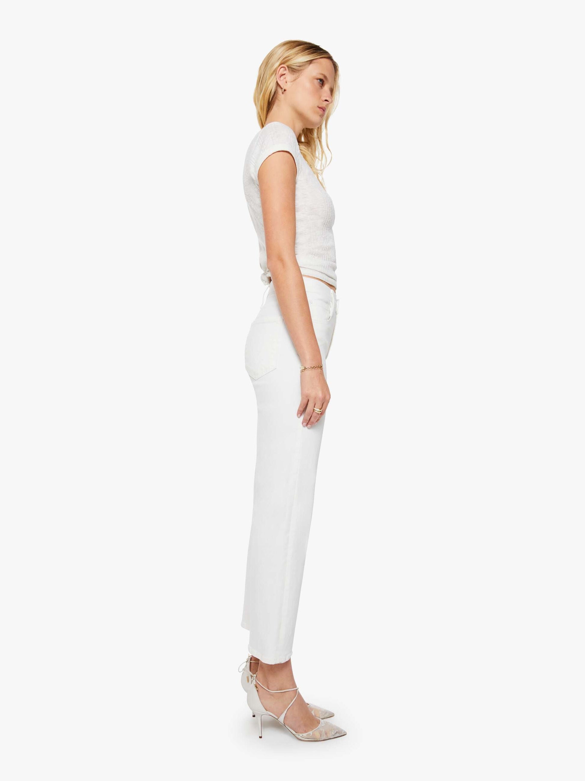 Mother Denim Women THE RAMBLER ZIP ANKLE FAIREST OF THEM ALL