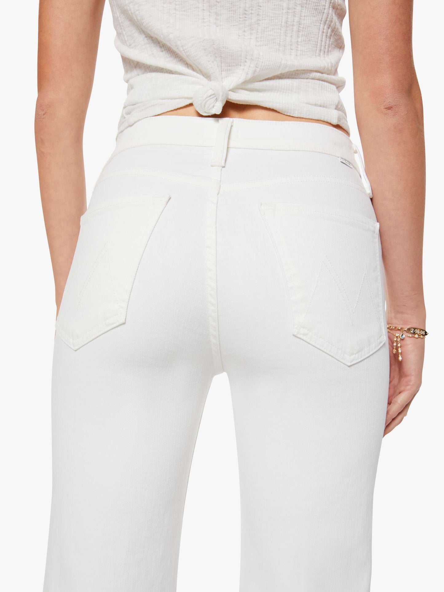 Mother Denim Women THE RAMBLER ZIP ANKLE FAIREST OF THEM ALL