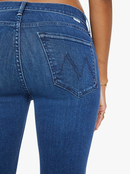 Mother Denim Women The Mid Rise Dazzler Ankle Fray