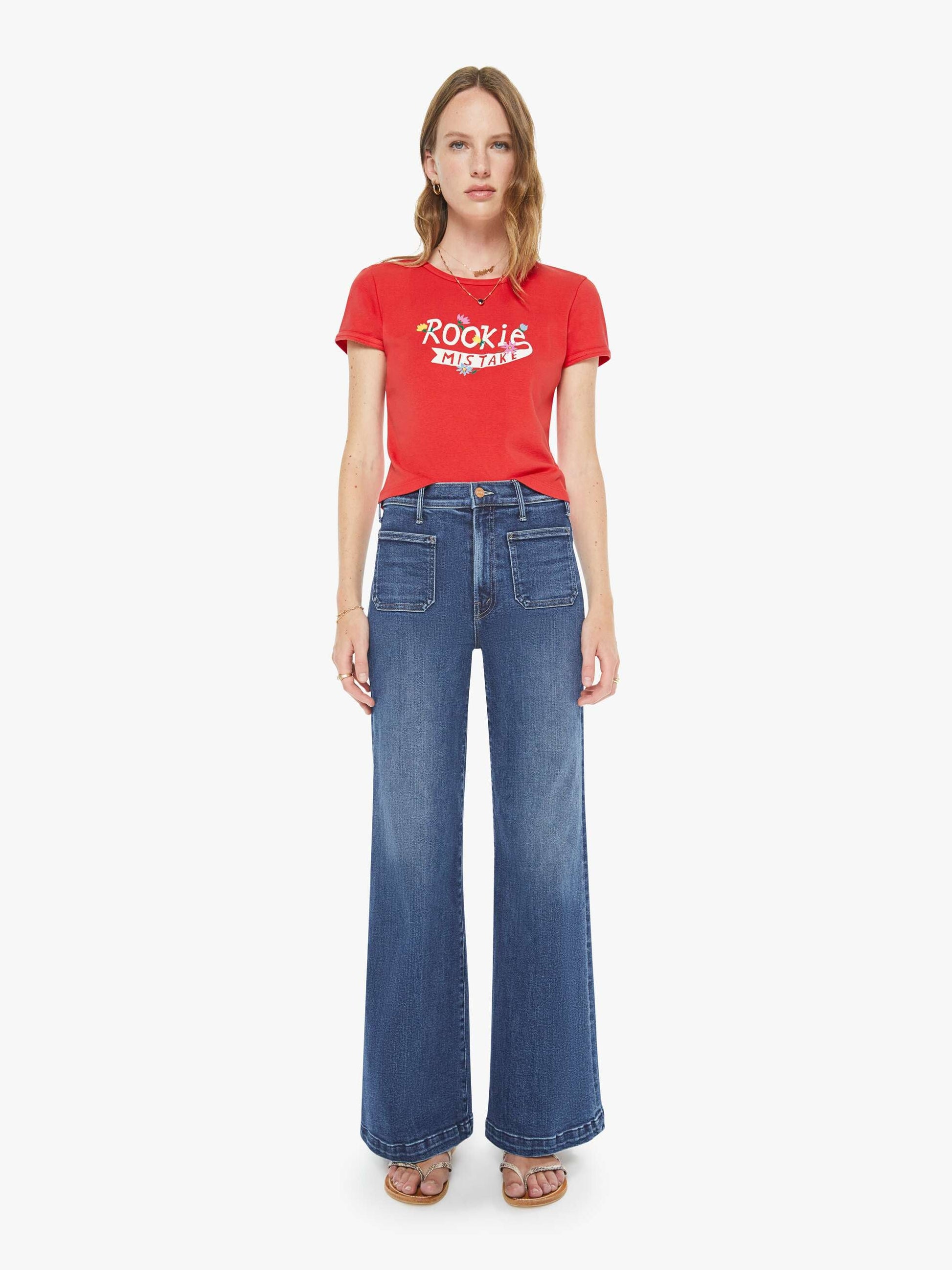 Mother Denim Women The Mid Rise Dazzler Skimp