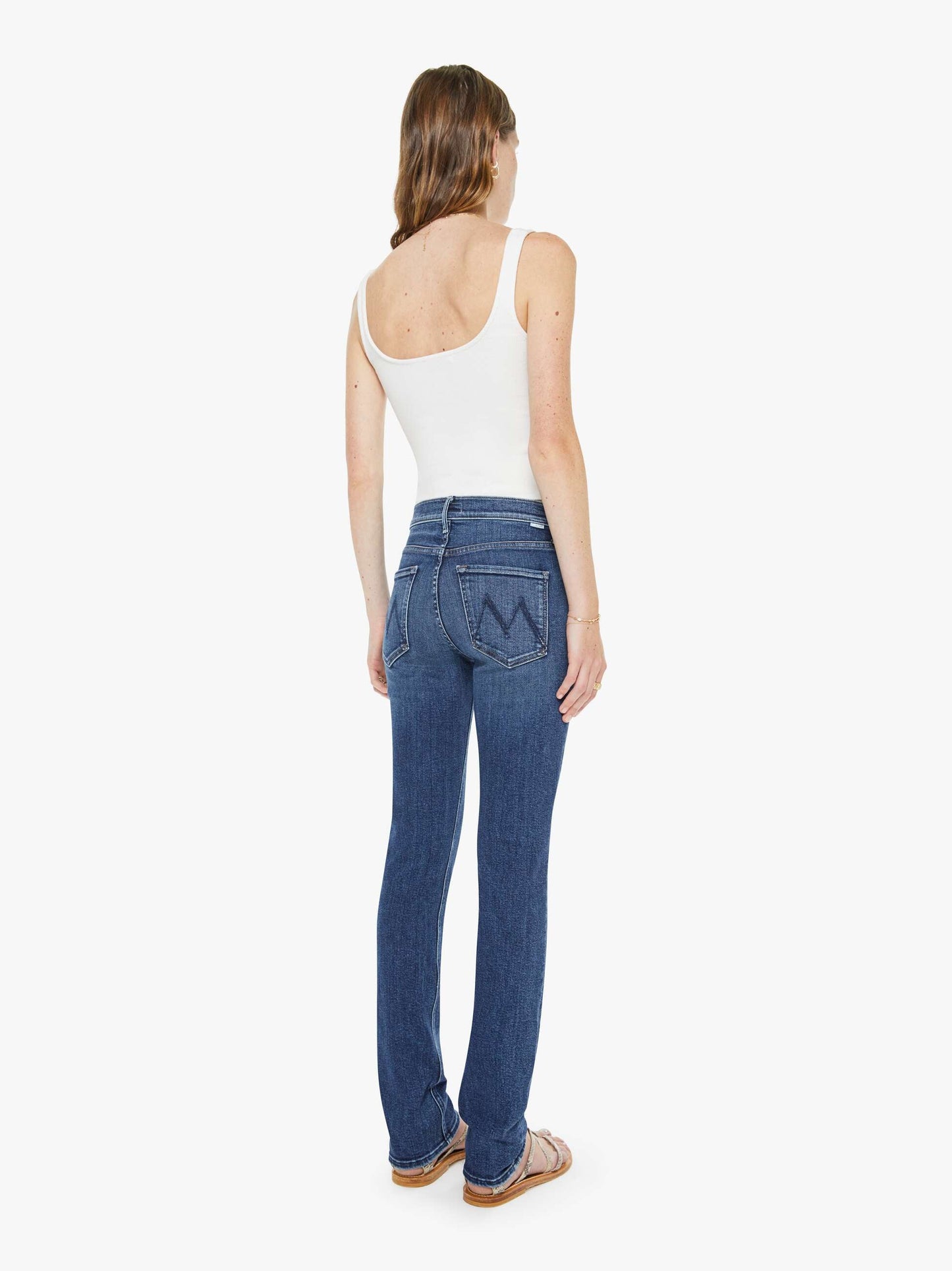 Mother Denim Women The Mid Rise Dazzler Skimp