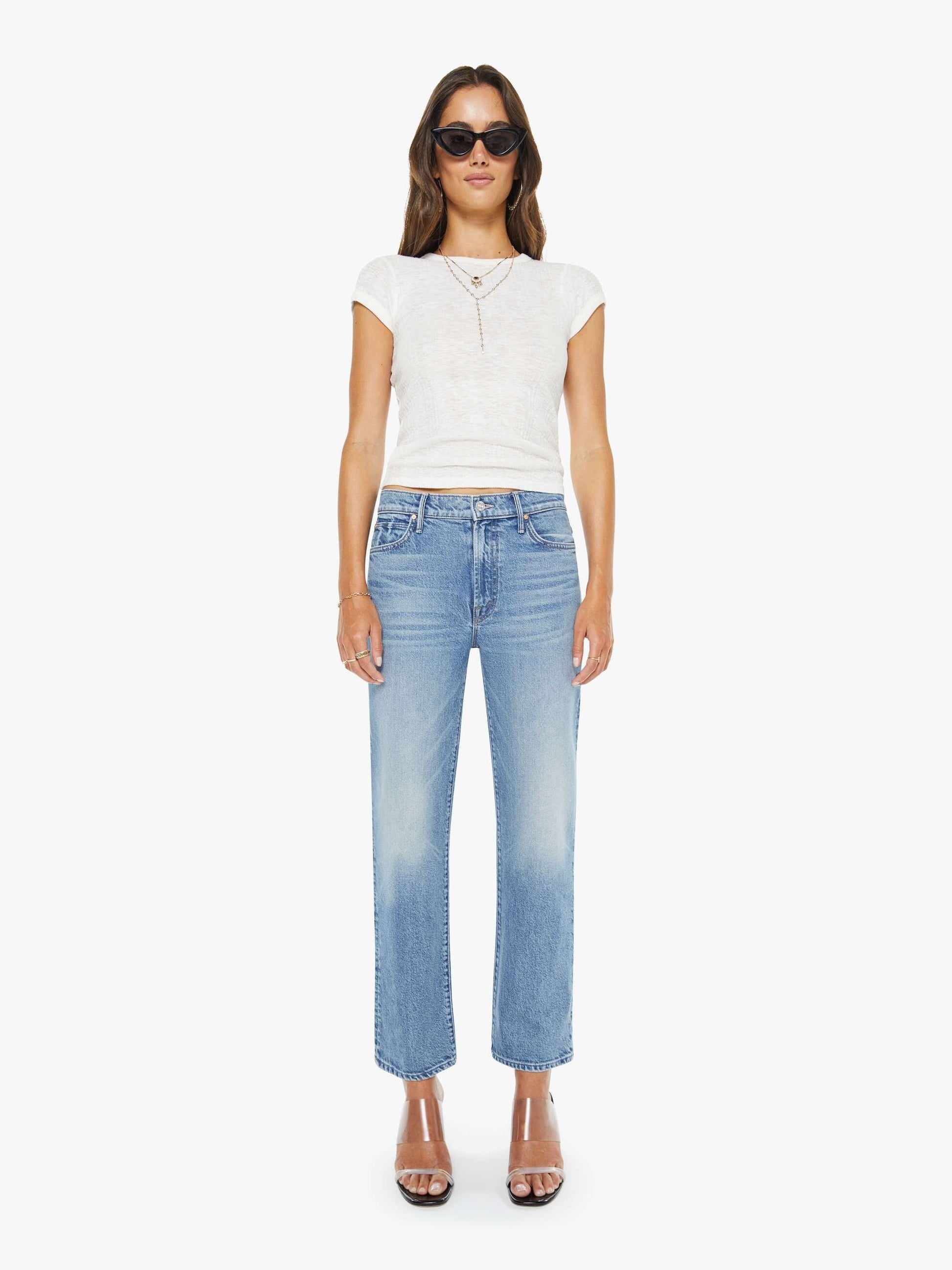 Mother Denim Women The Kick It Ankle