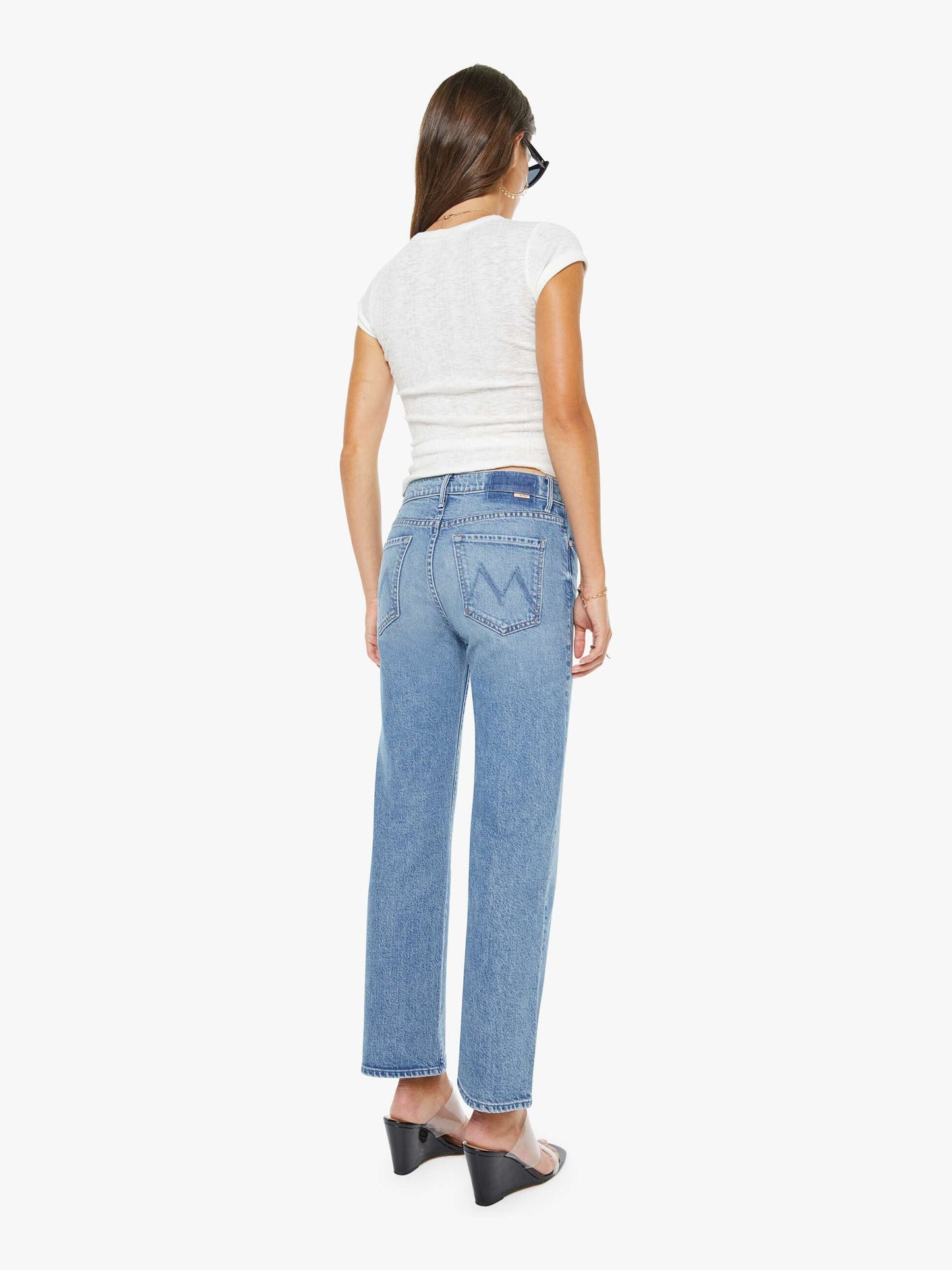 Mother Denim Women The Kick It Ankle
