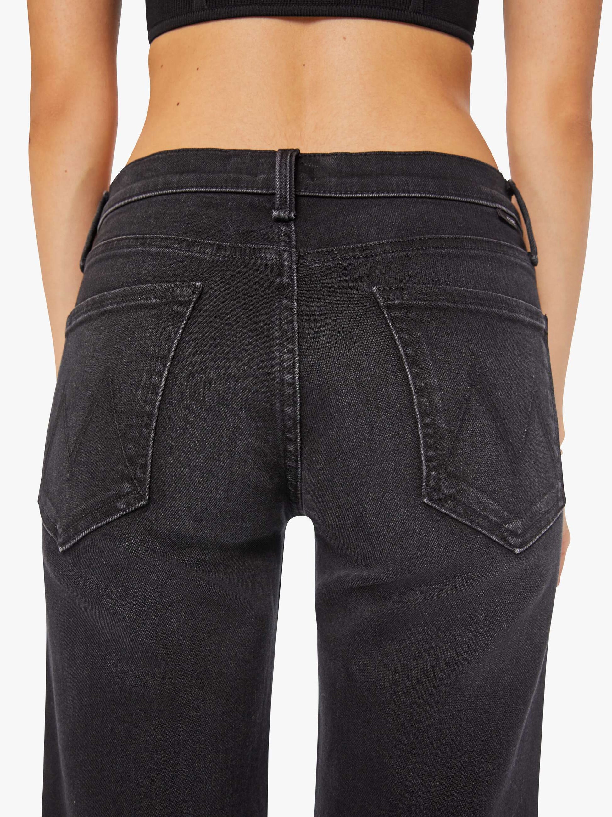 Mother Denim Women The Mid Rise Rambler Zip Flood