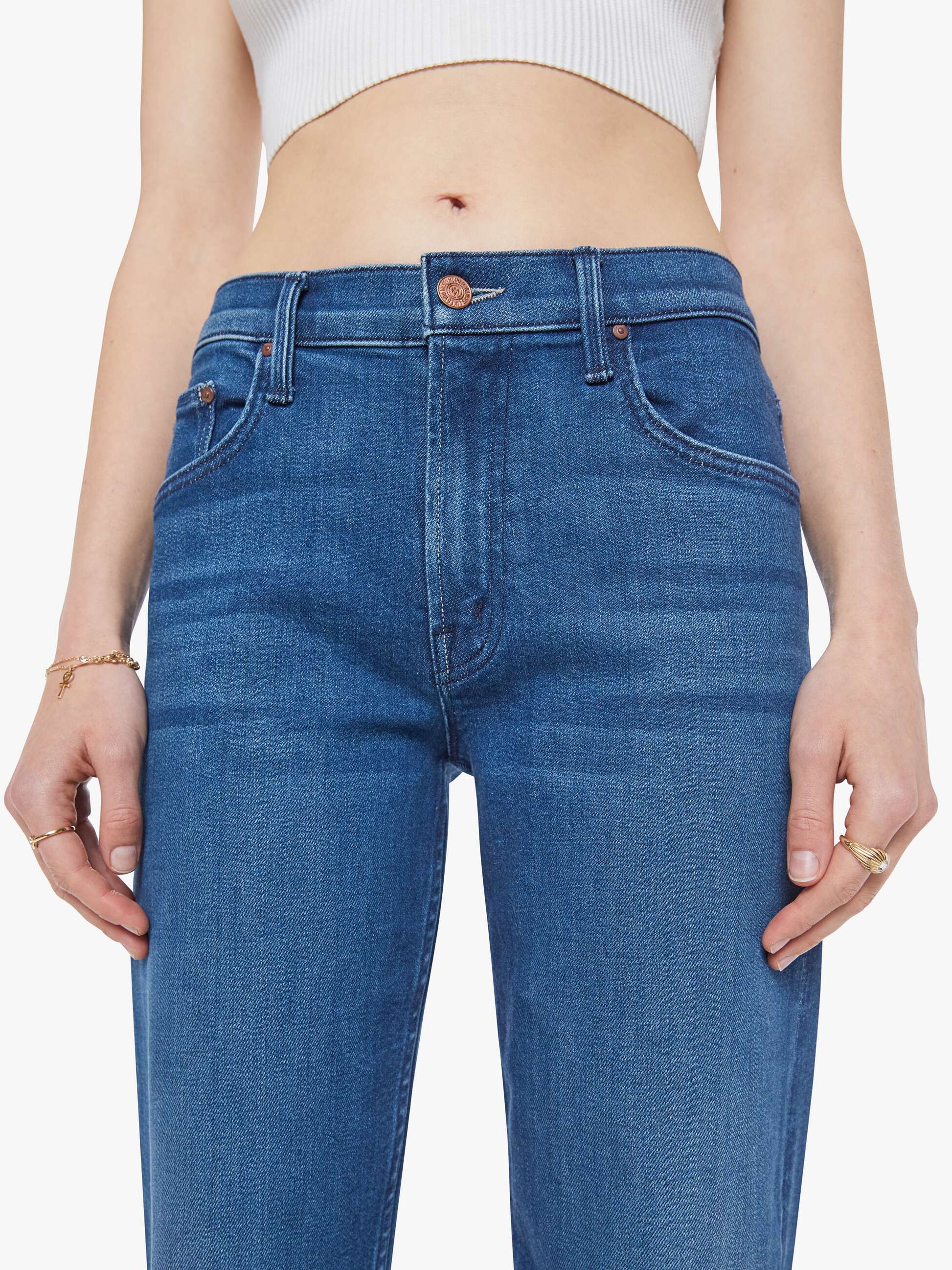 Mother Denim Women The Newbie Ankle