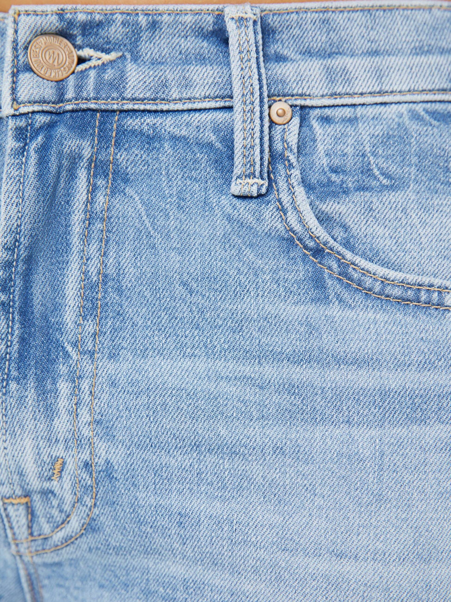 Mother Denim Women The Mid Rise Rambler Zip Ankle Fray
