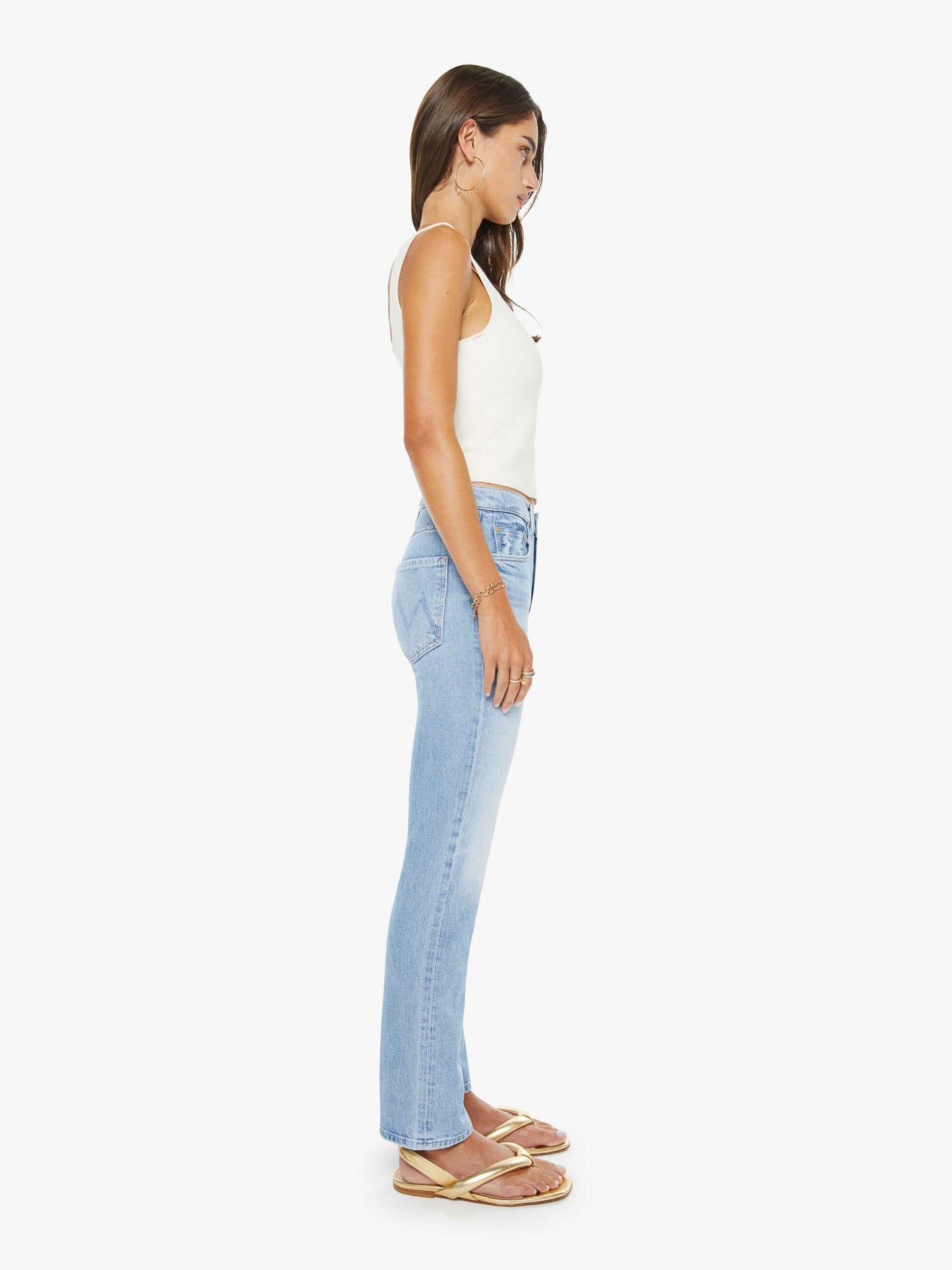 Mother Denim Women High Waisted Rider Hover