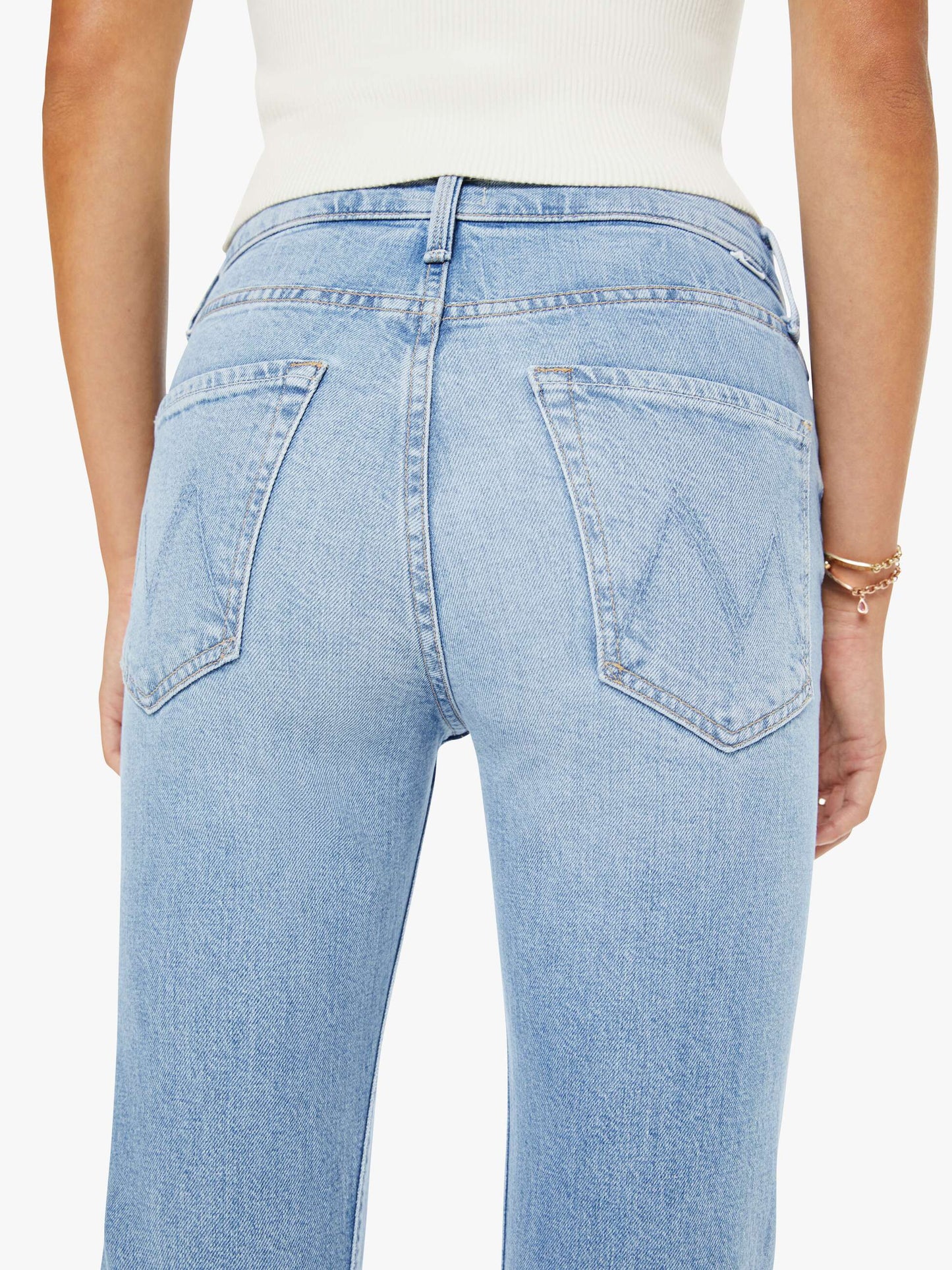 Mother Denim Women High Waisted Rider Hover
