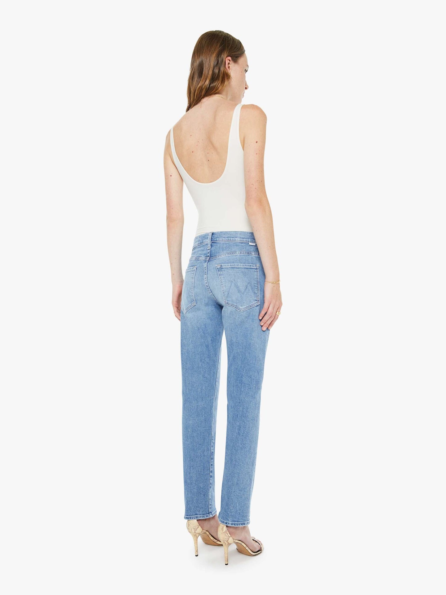 Mother Denim Women The Mid Rise Hiker Hover