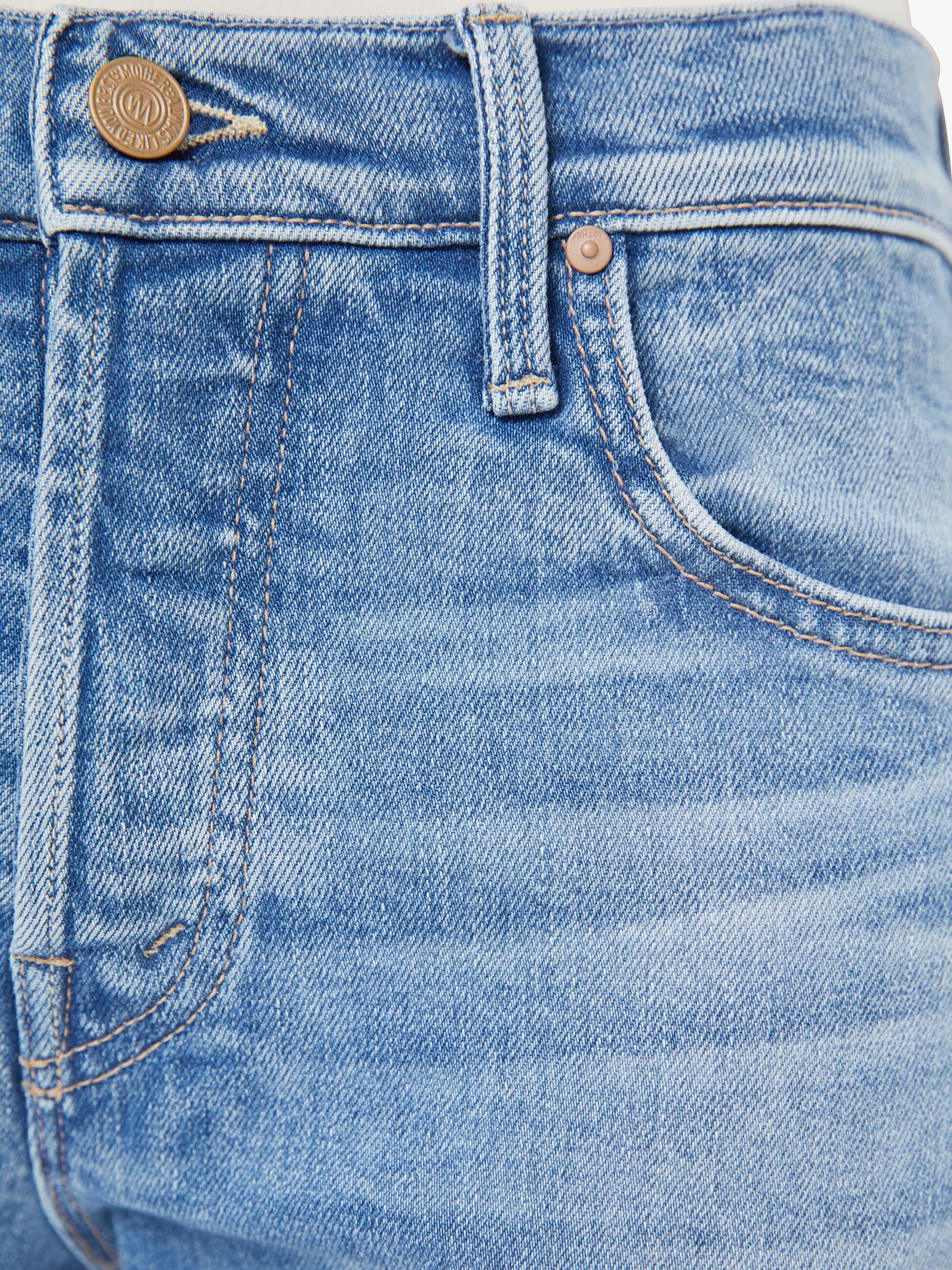 Mother Denim Women The Mid Rise Hiker Hover
