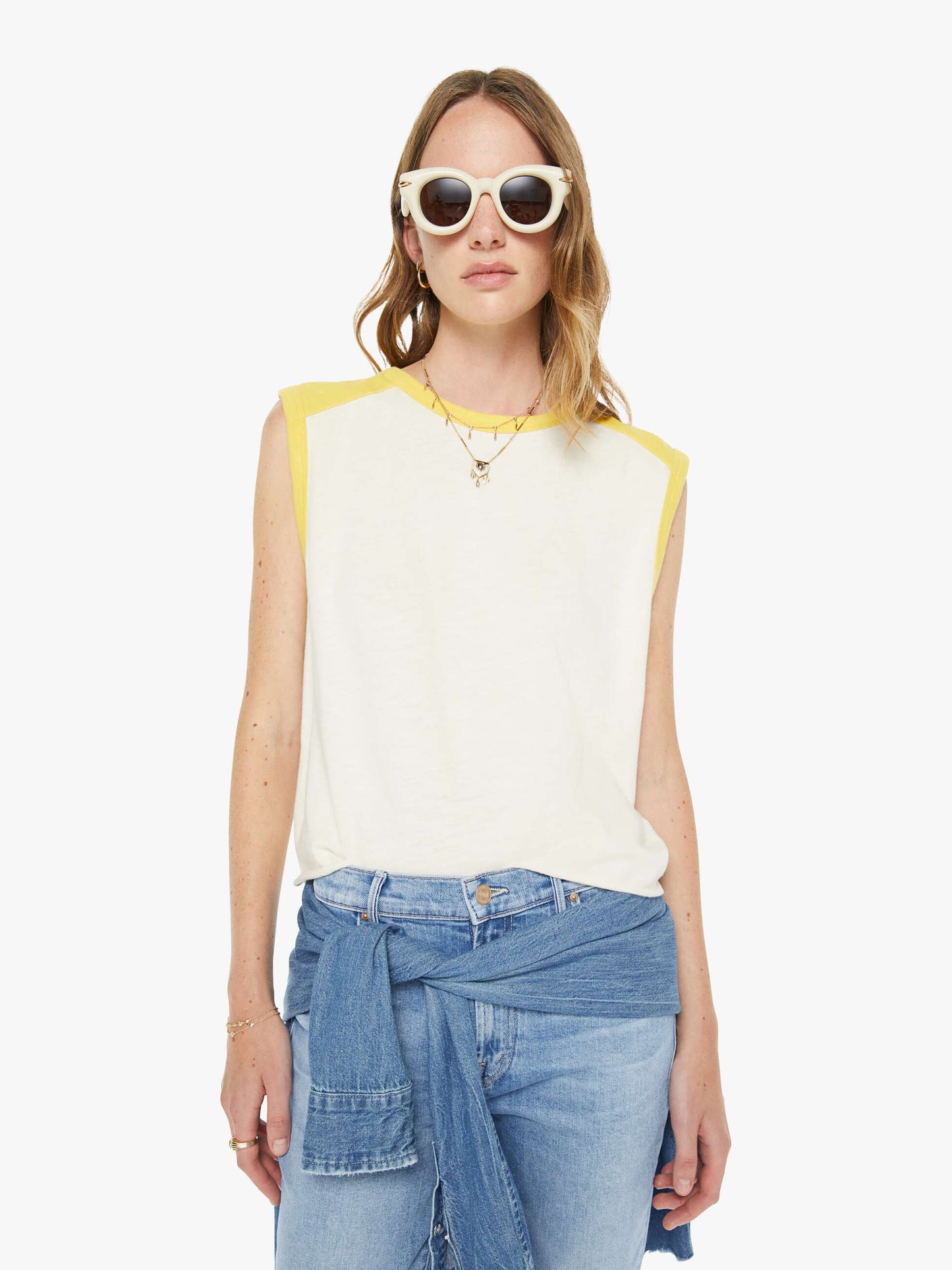 Mother Denim Women The Mid Rise Hiker Hover