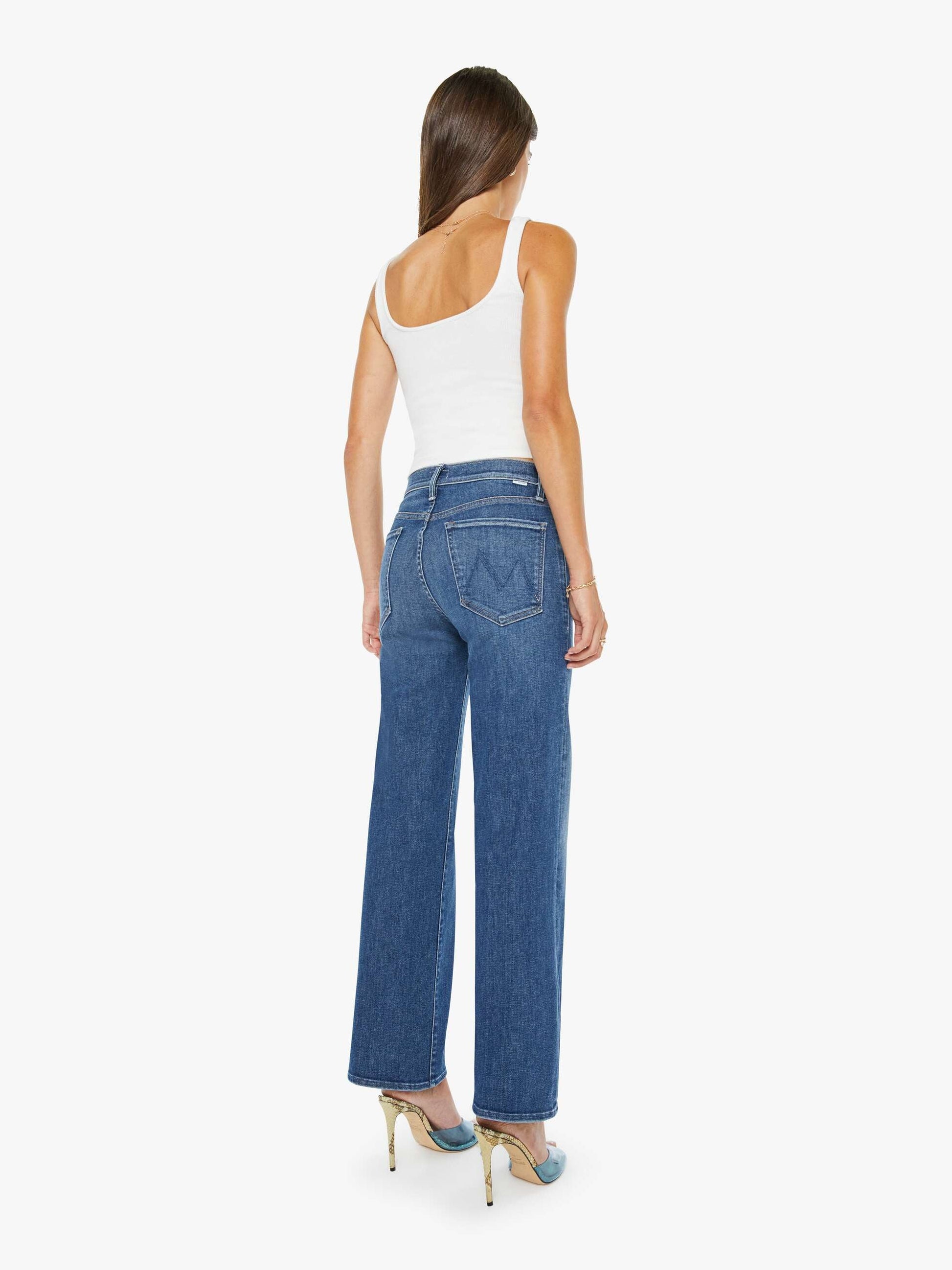 Mother Denim Women The Mid Rise Rambler Zip Ankle