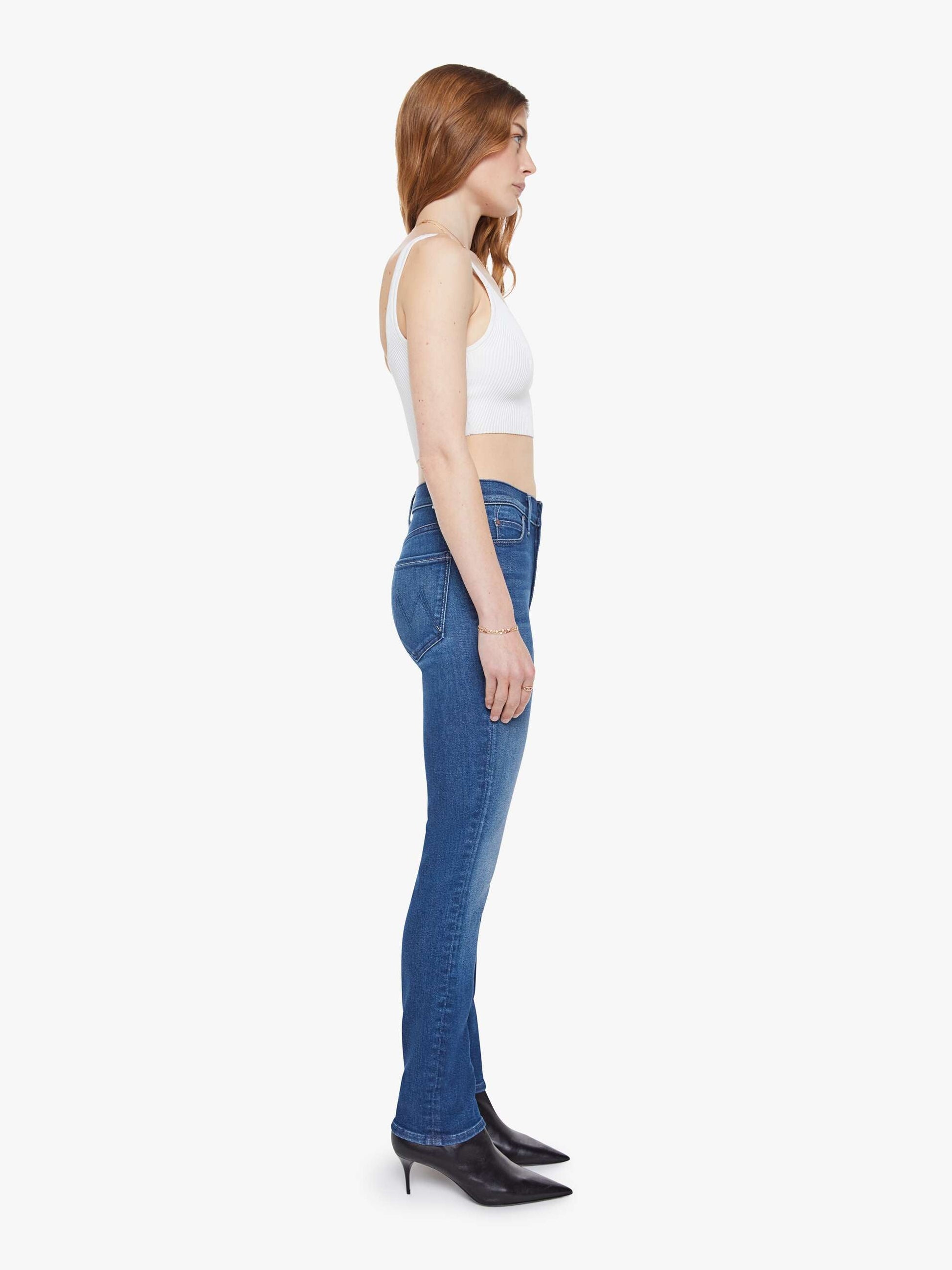 Mother Denim Women The Mid Rise Dazzler Hover