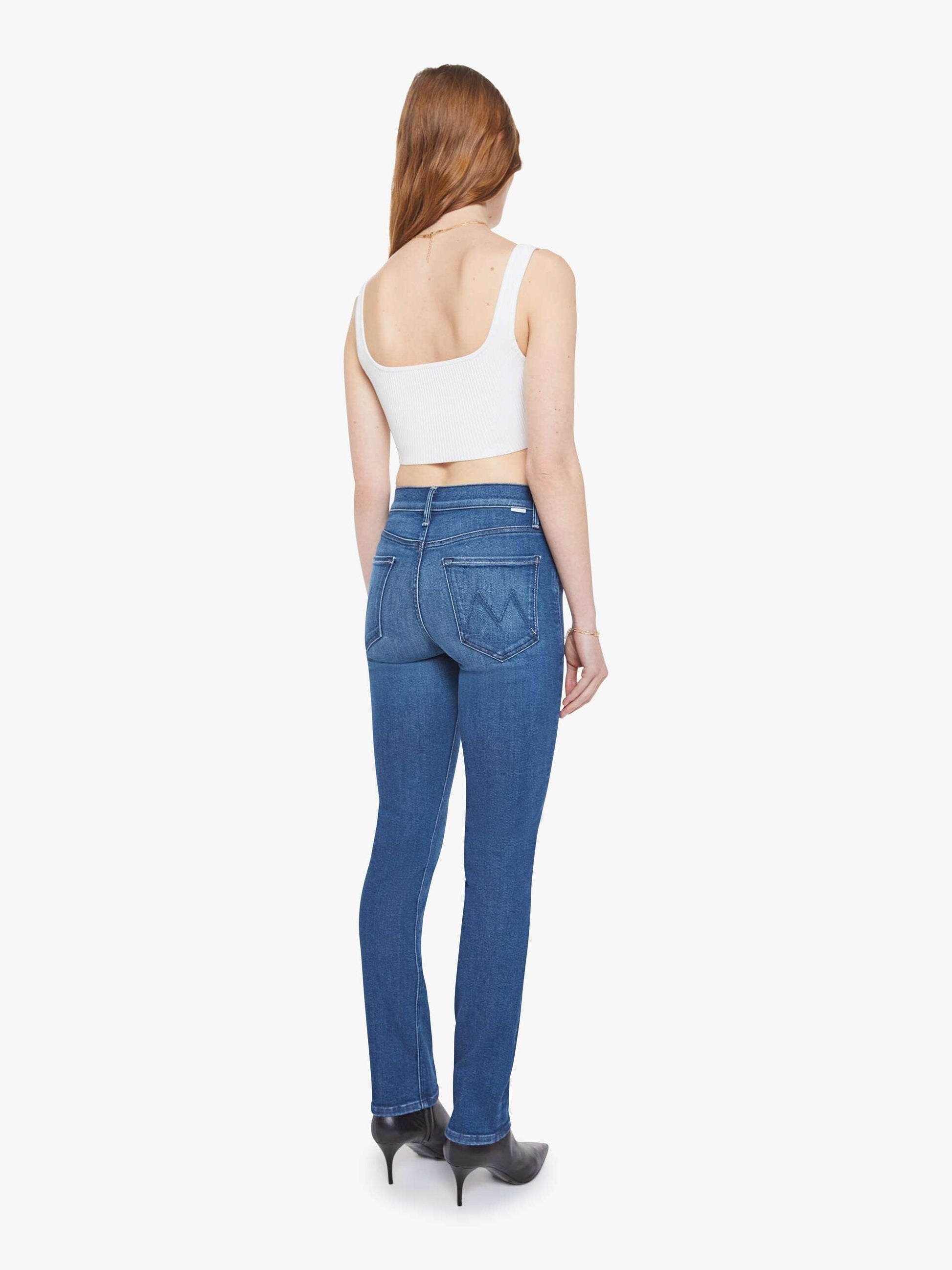 Mother Denim Women The Mid Rise Dazzler Hover
