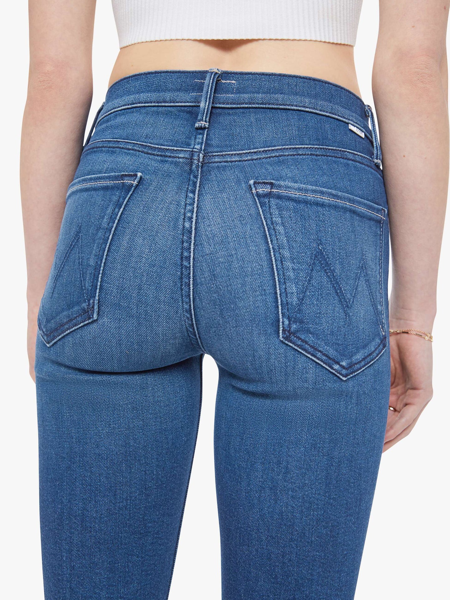 Mother Denim Women The Mid Rise Dazzler Hover